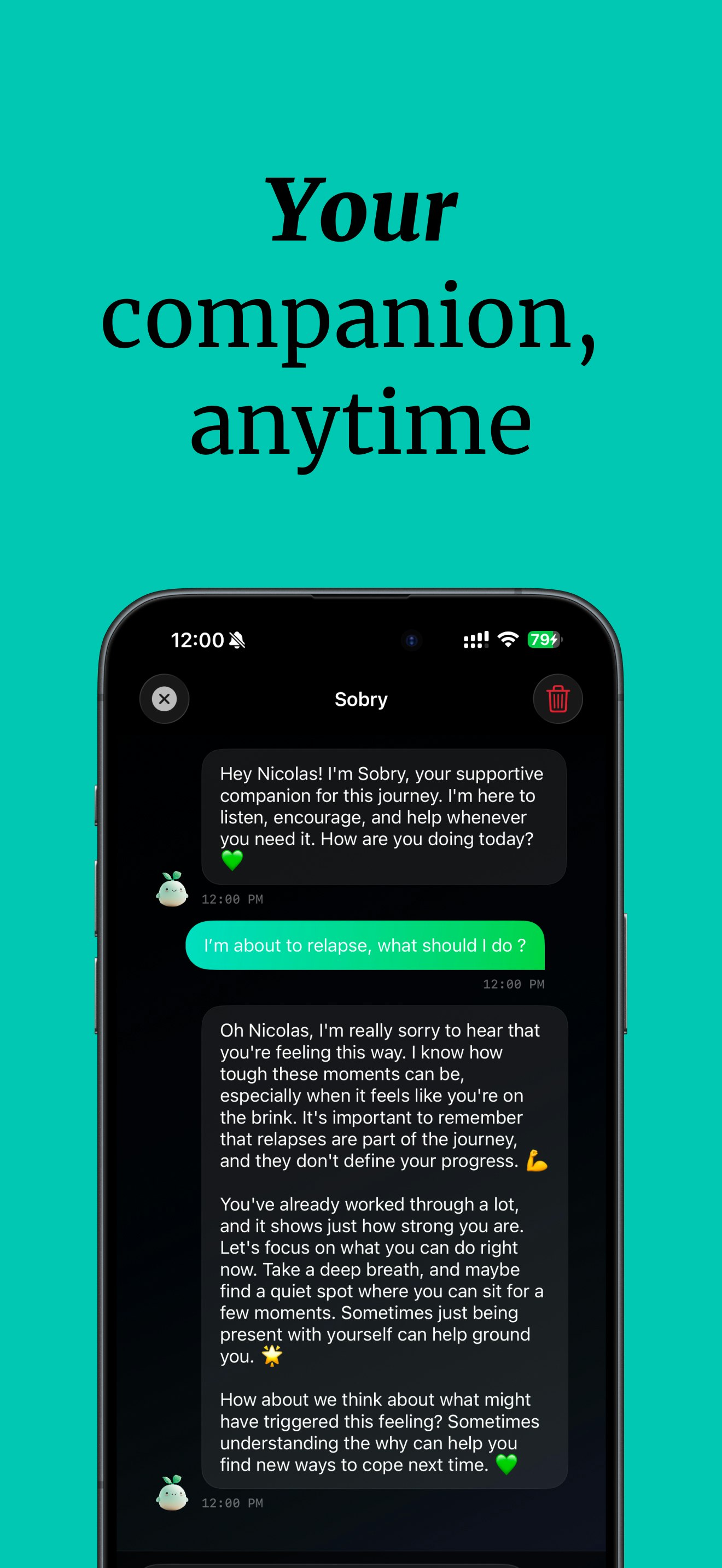 GoSober Launch screenshot 9