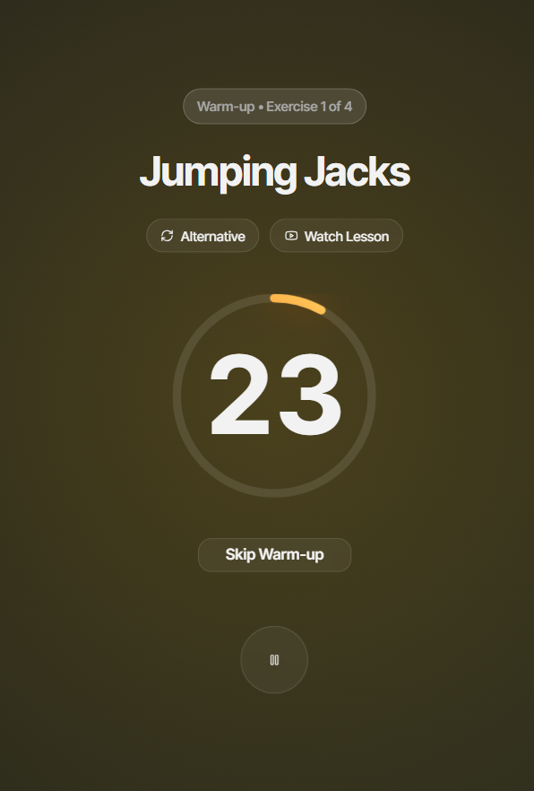 AI HIIT Coach screenshot 3