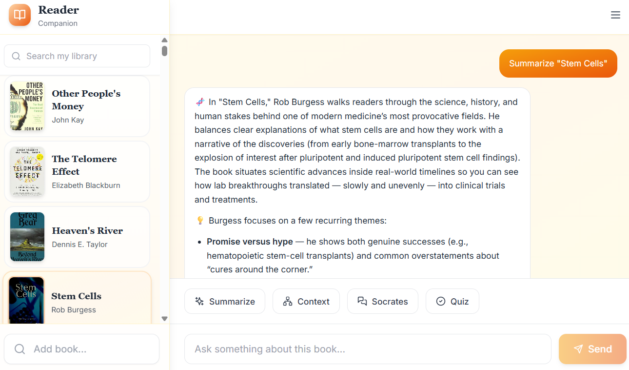 AI Reader Companion screenshot 4