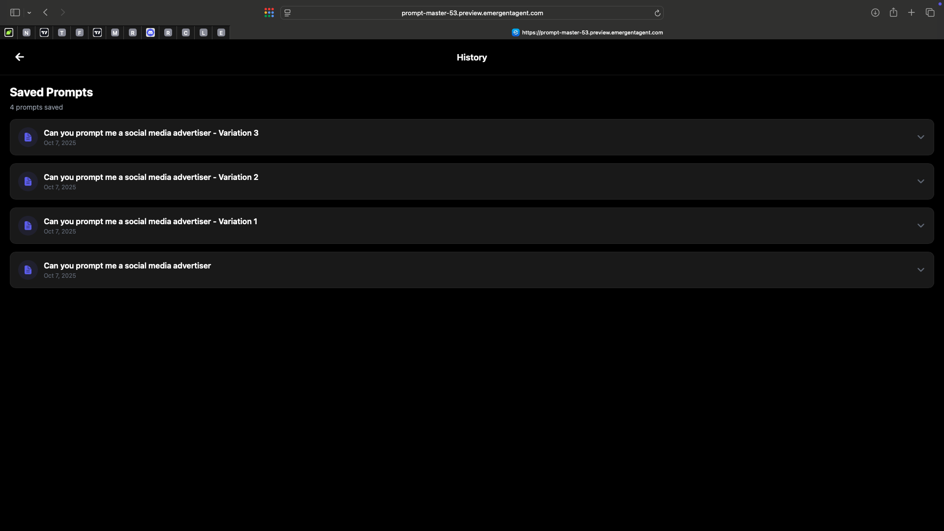 Promptlab screenshot 4