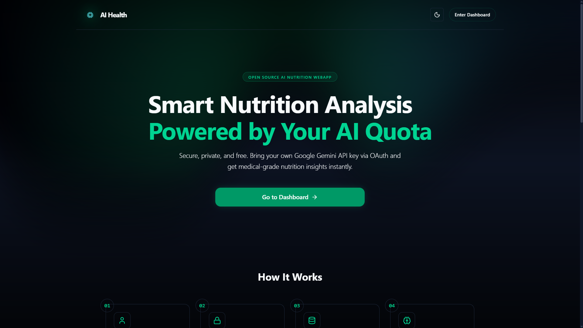 AI Health - Smart Nutrition Analysis screenshot 1