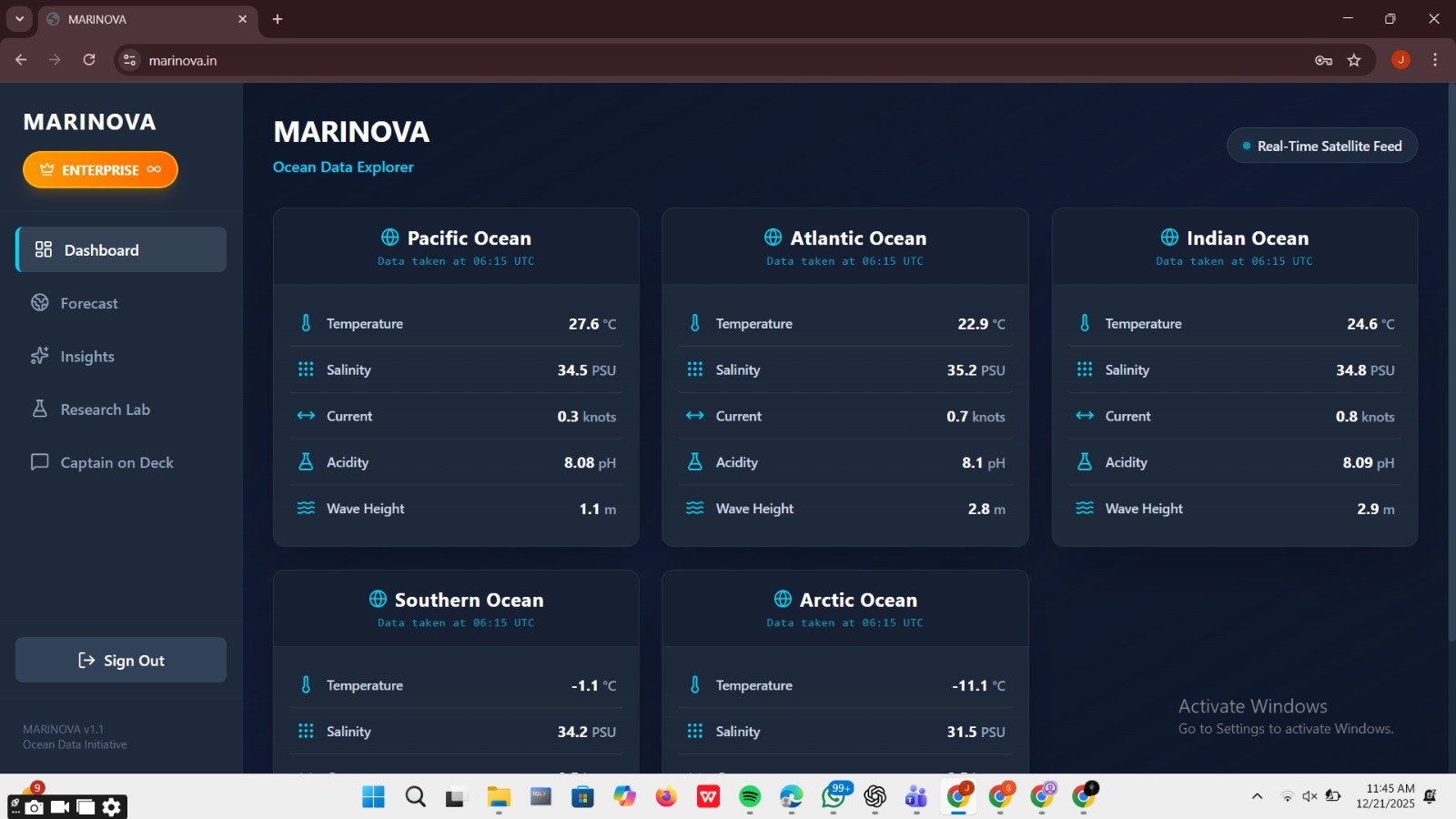MARINOVA screenshot 3