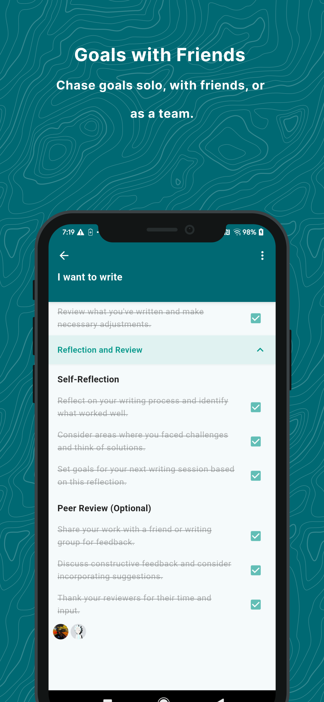 Task Tortoise - Goals to Real Plans screenshot 4