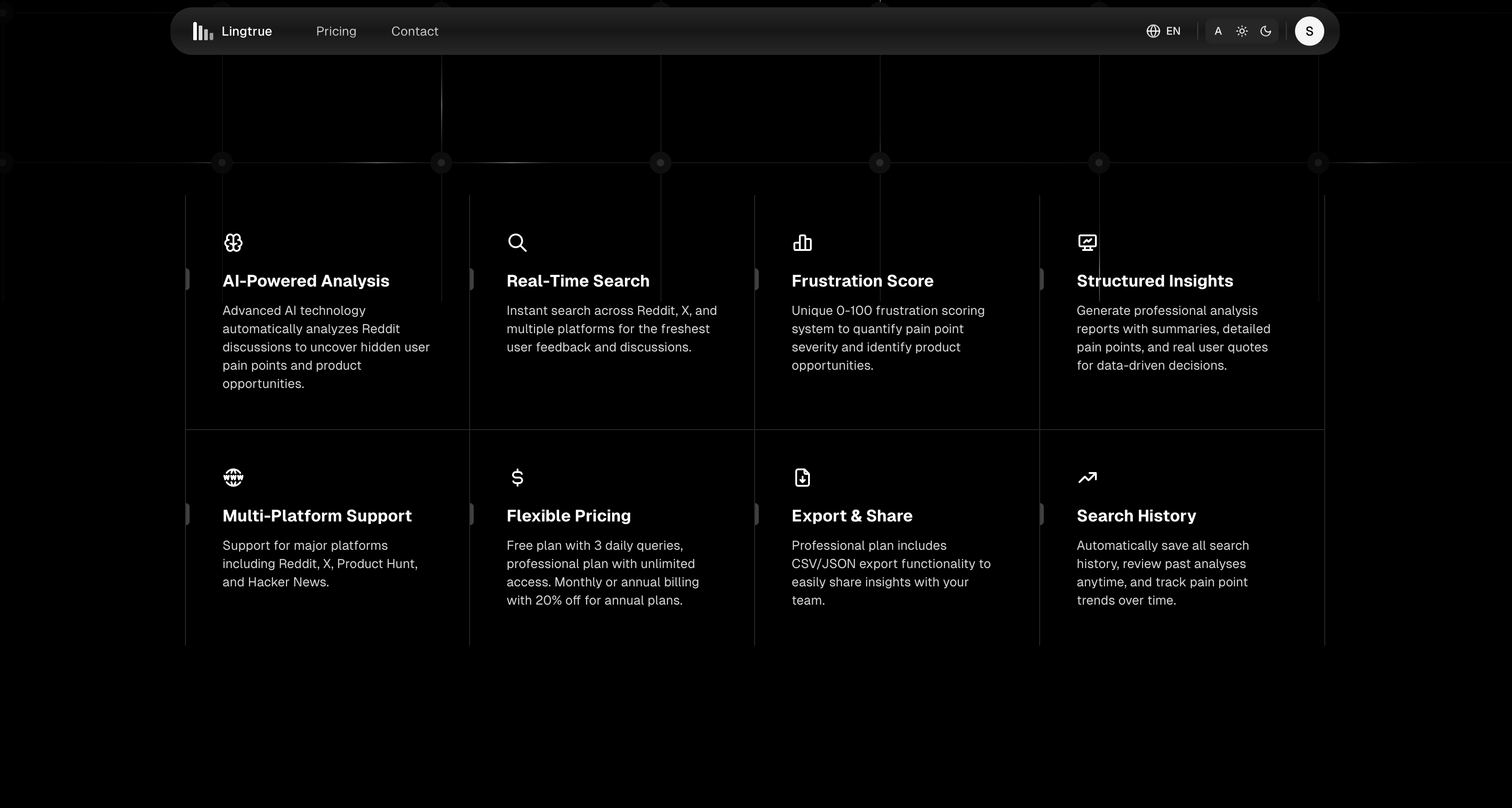 LINGTURE screenshot 2