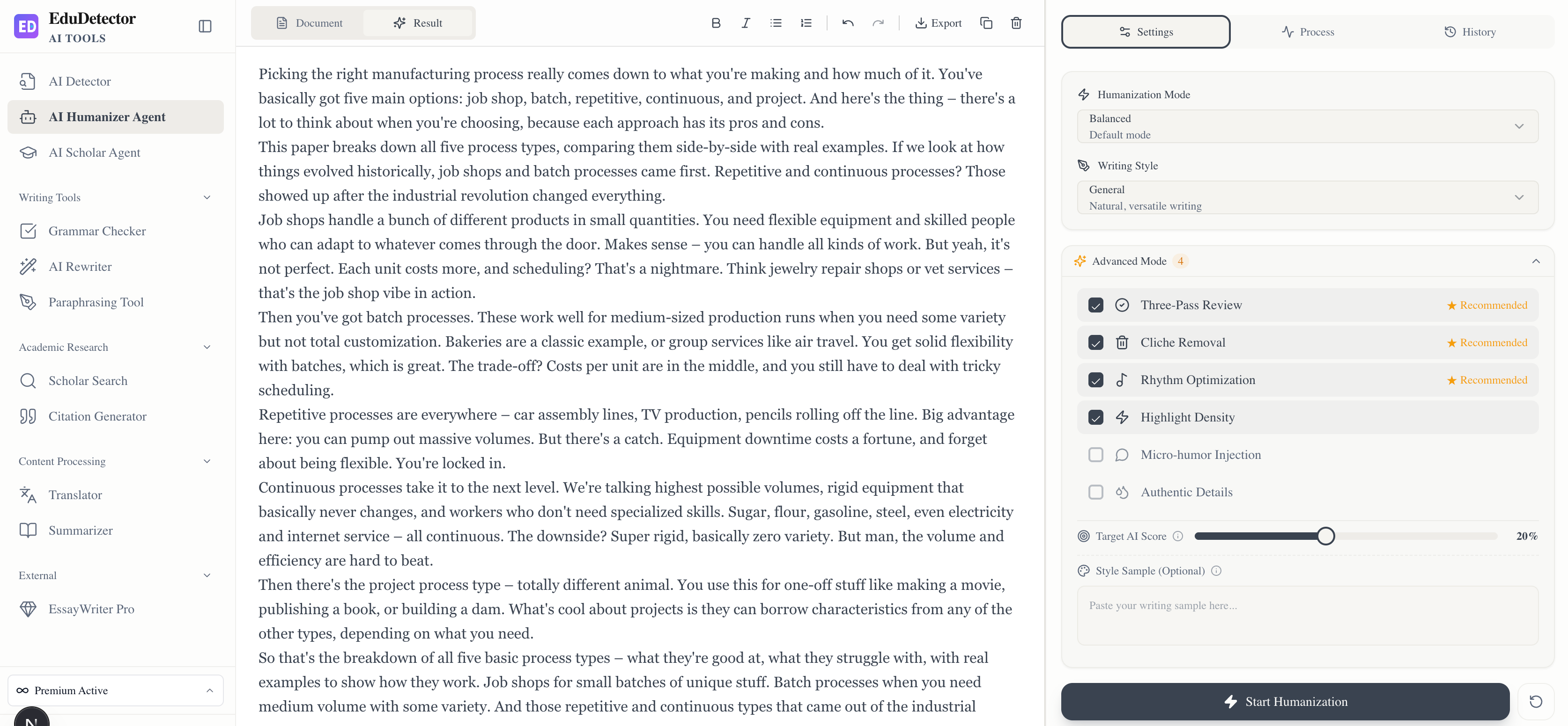 EduDetector screenshot 2