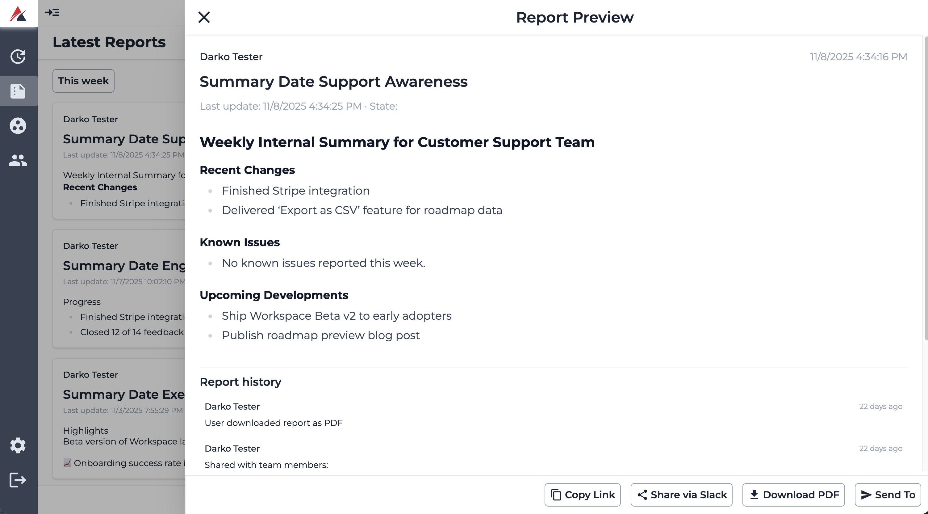 AwiFin - effortless reports and updates screenshot 1