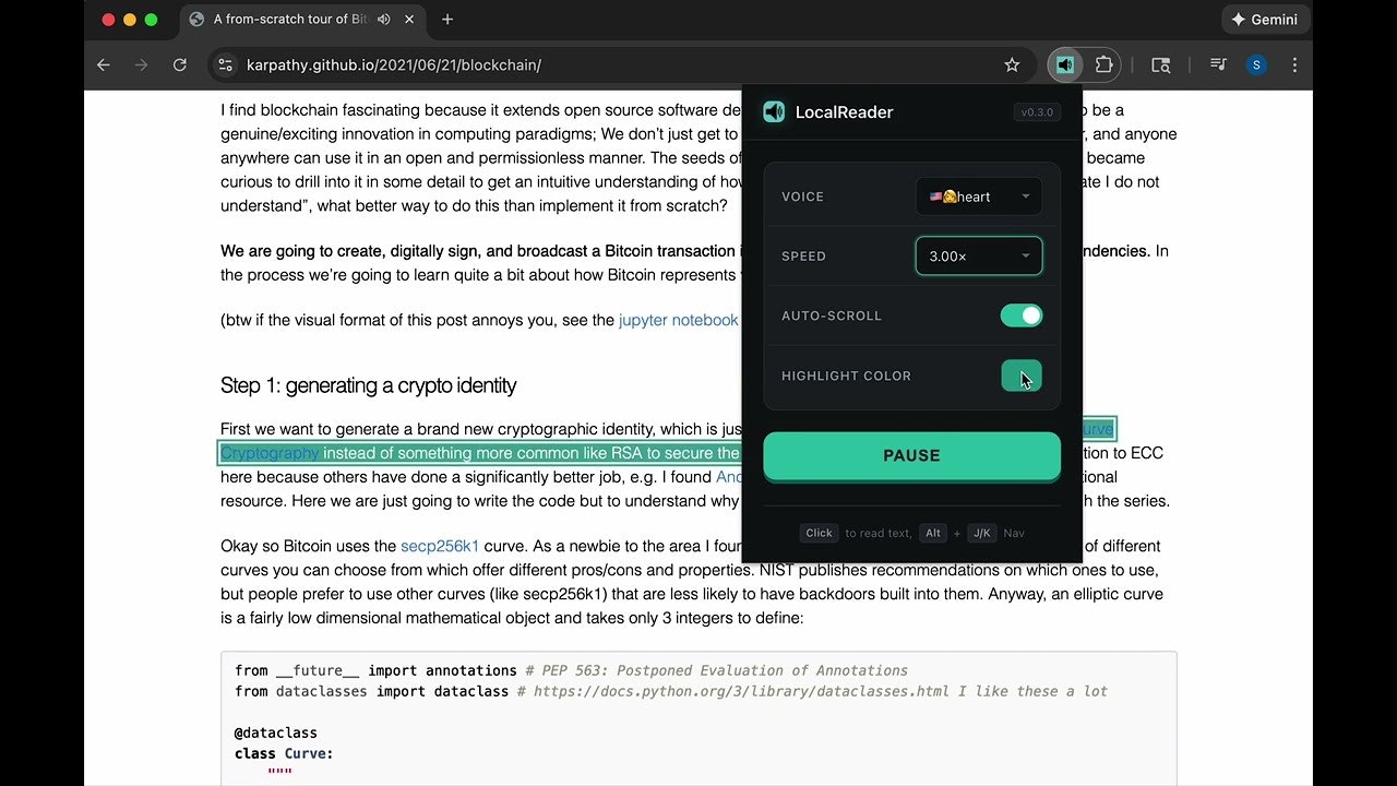 Local Reader screenshot 1