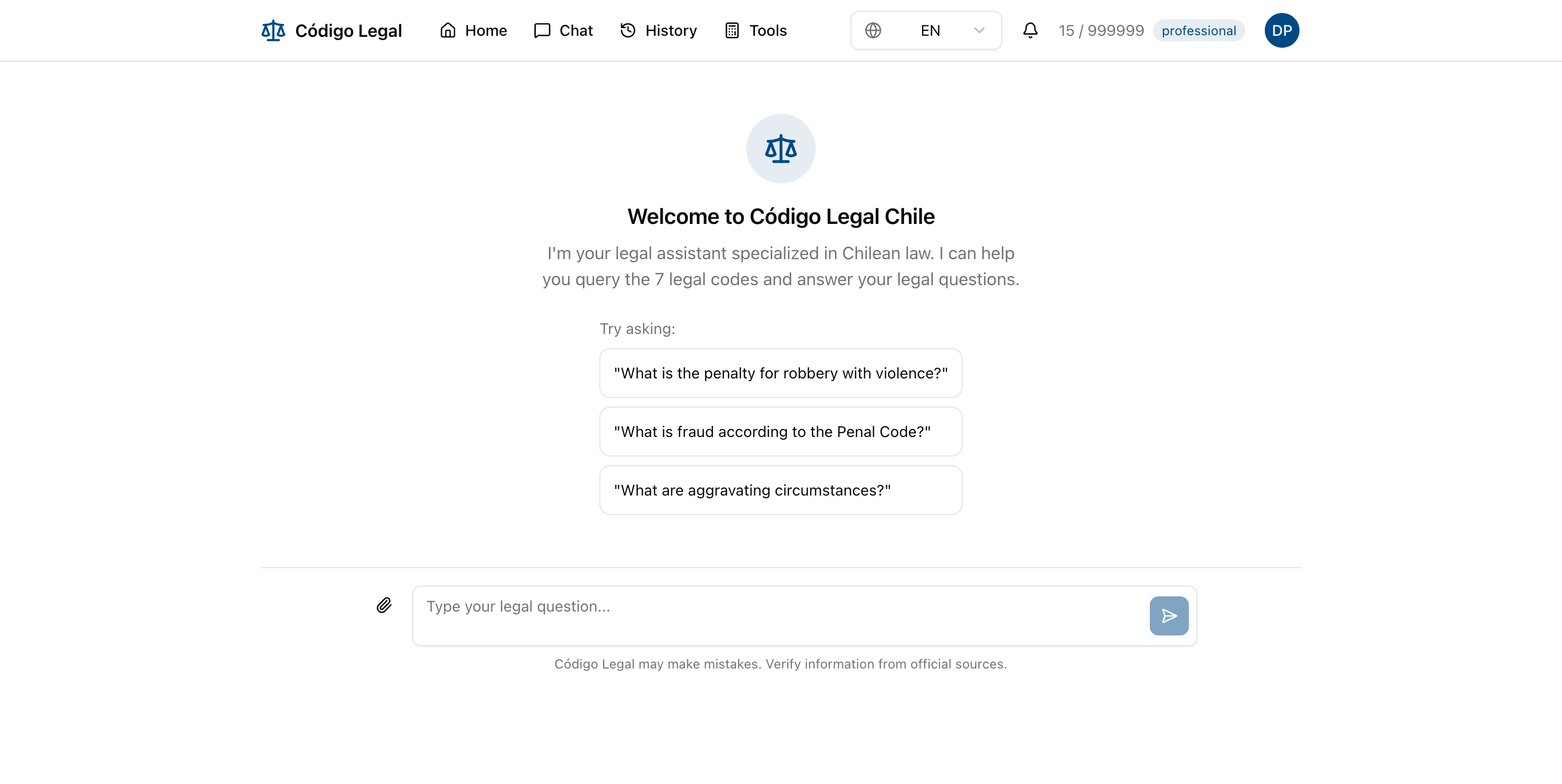 Código Legal Chile screenshot 6