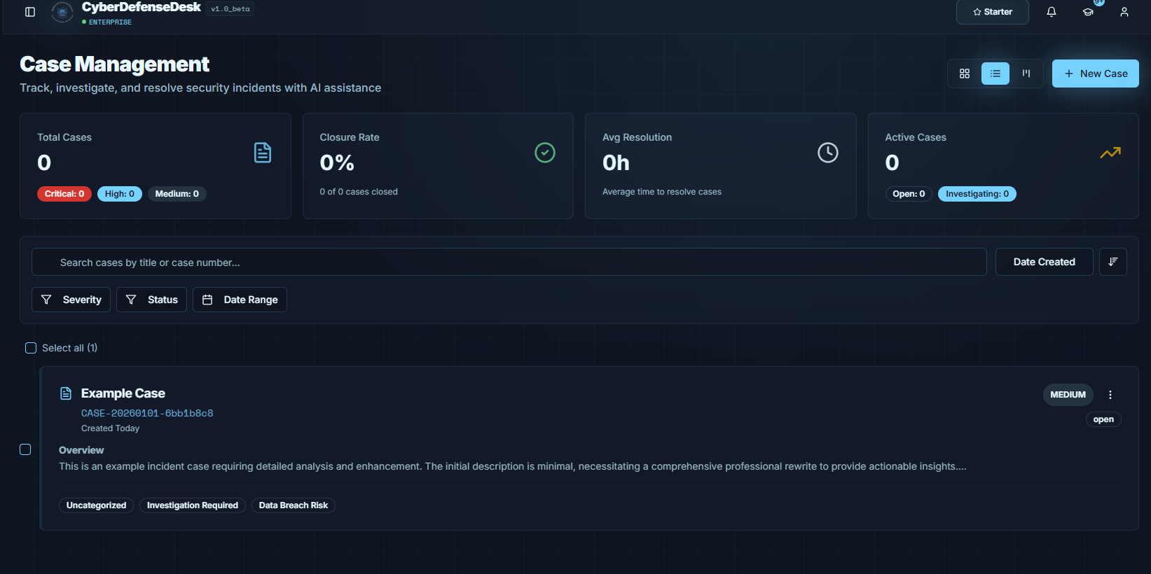 CyberDefenseDesk screenshot 3