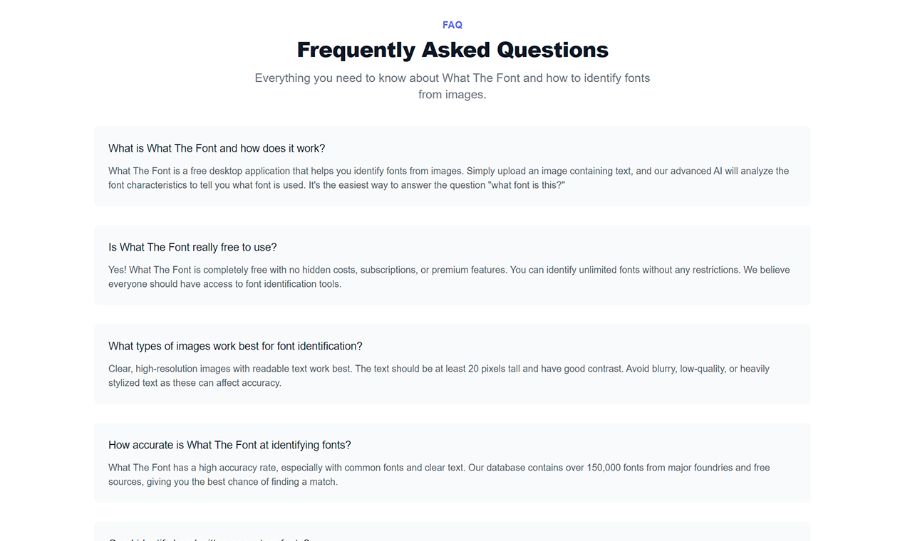 What The Font screenshot 3