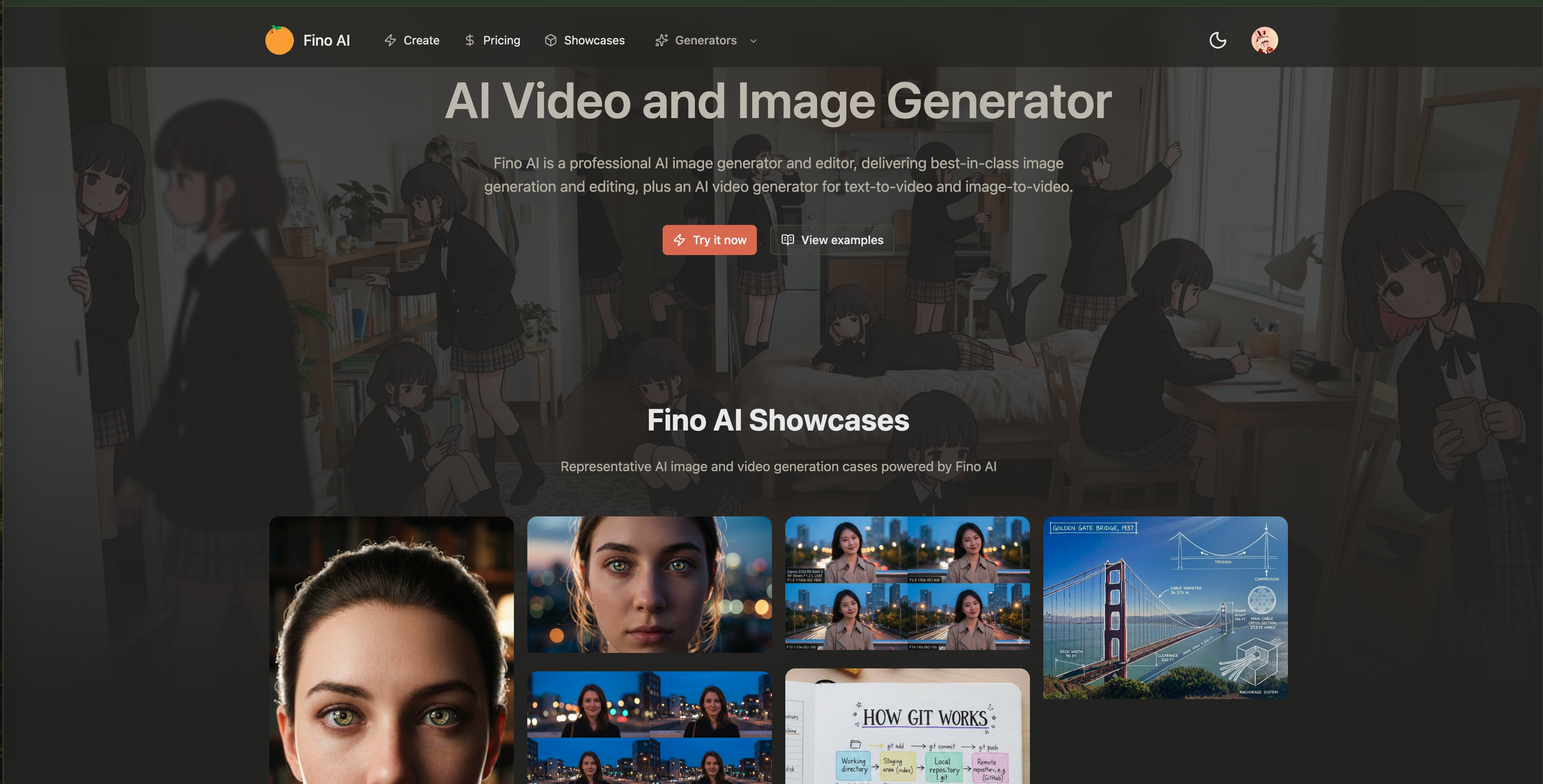 Fino AI Video and Image Generator screenshot 1
