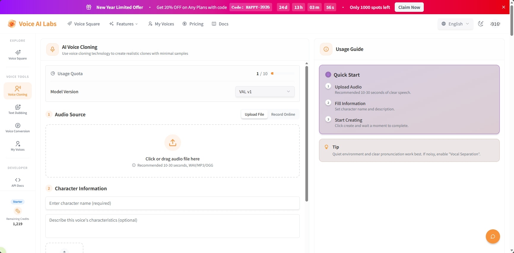 VoiceAILabs screenshot 3