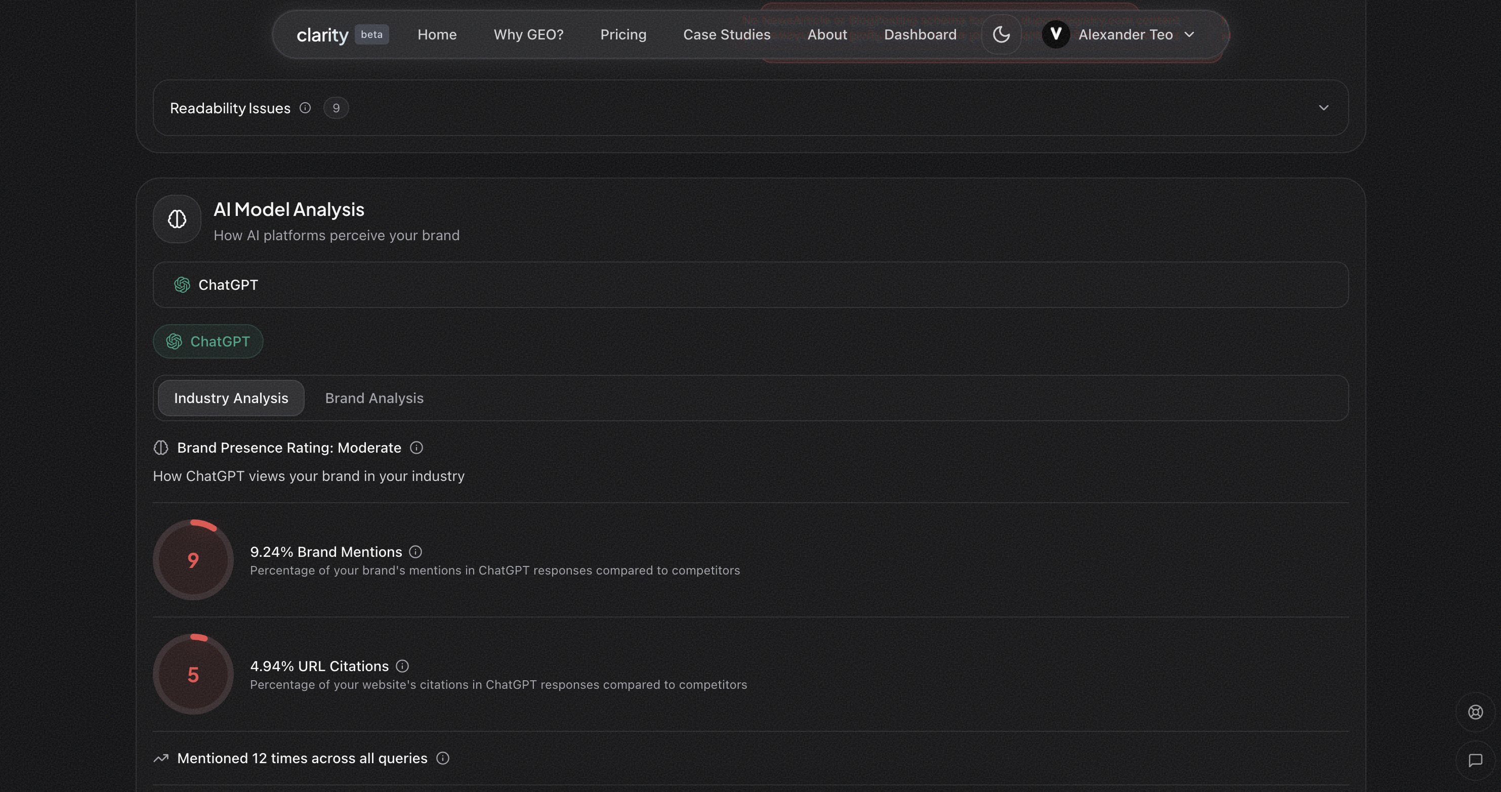 Clarity screenshot 3