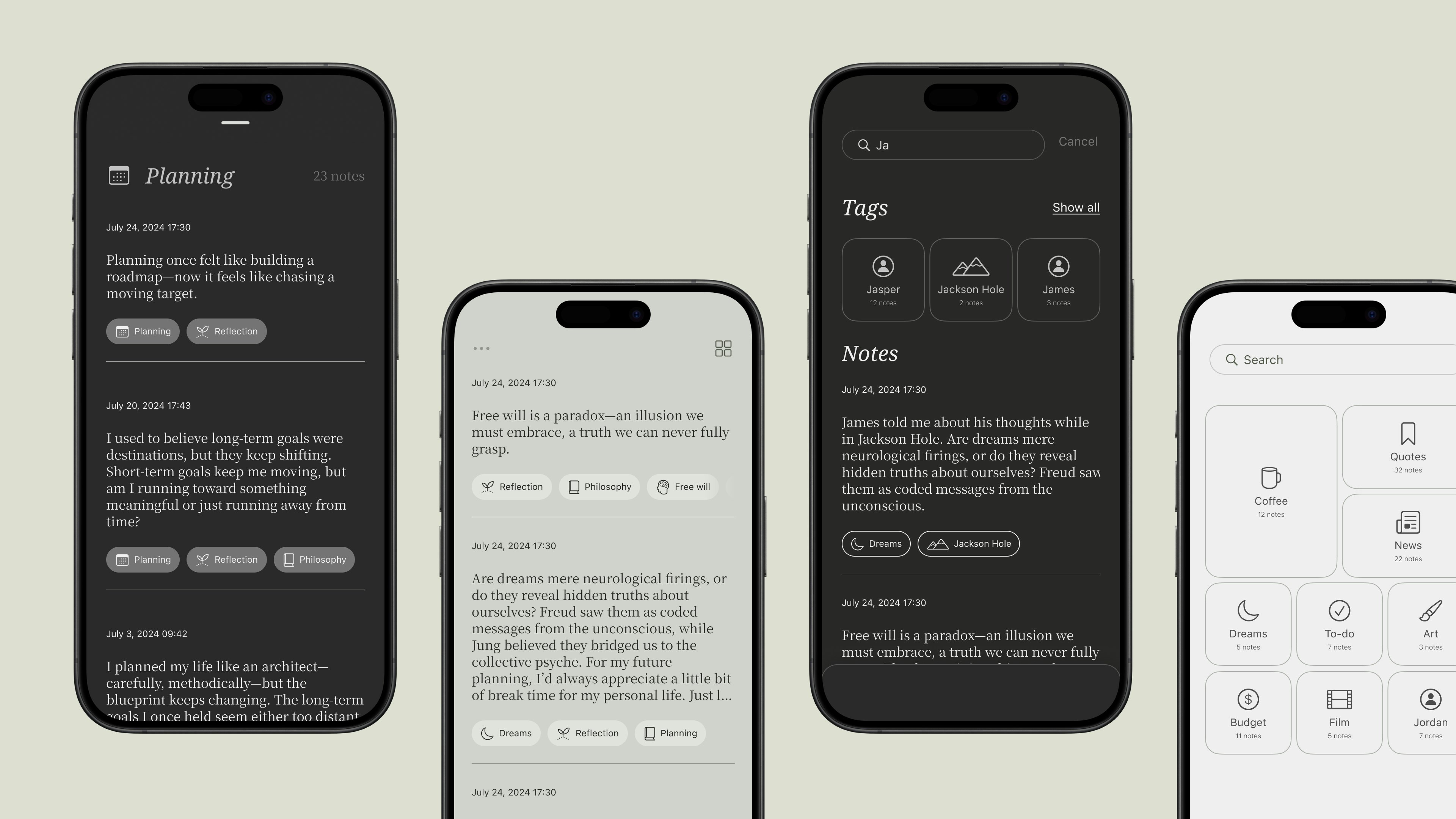 Dim Notes screenshot