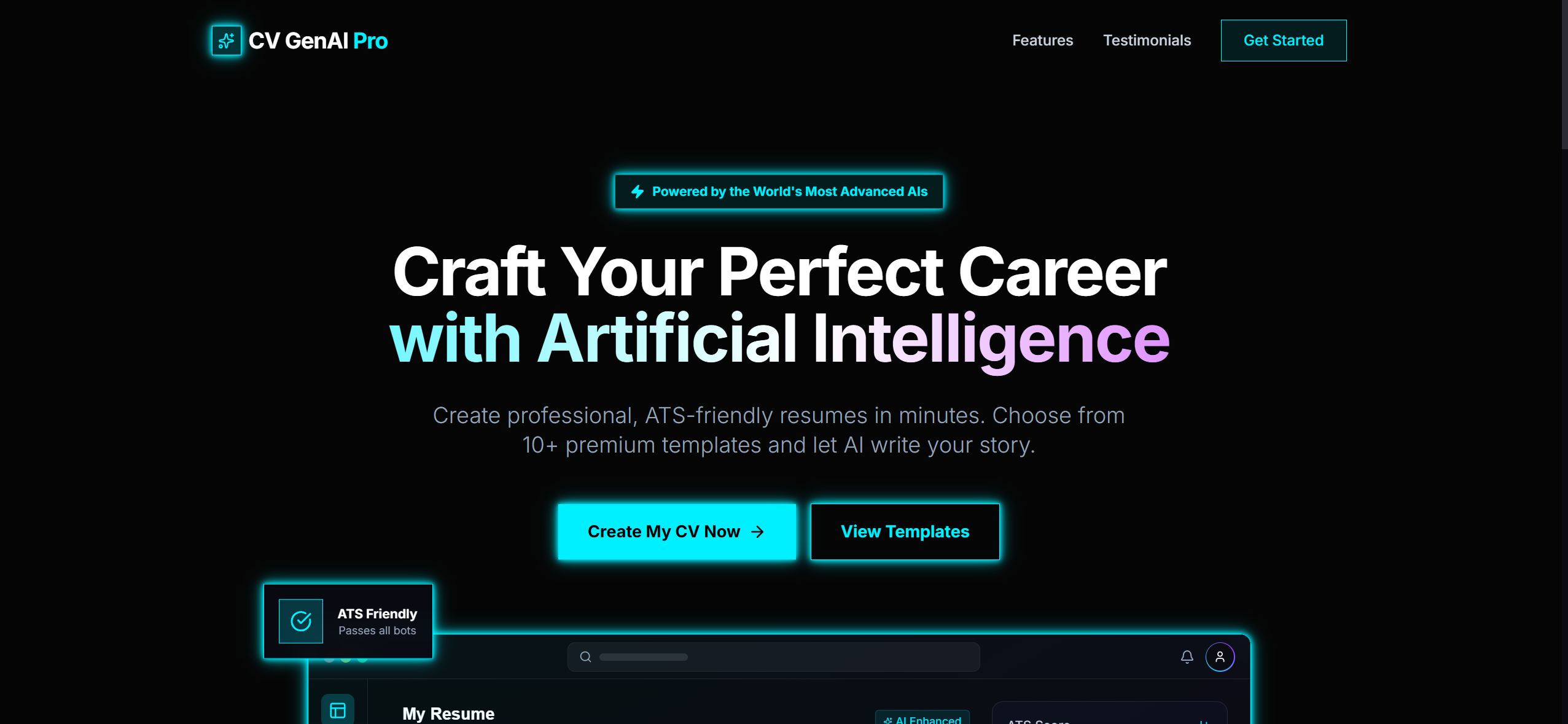 CV GenAI Pro screenshot 2