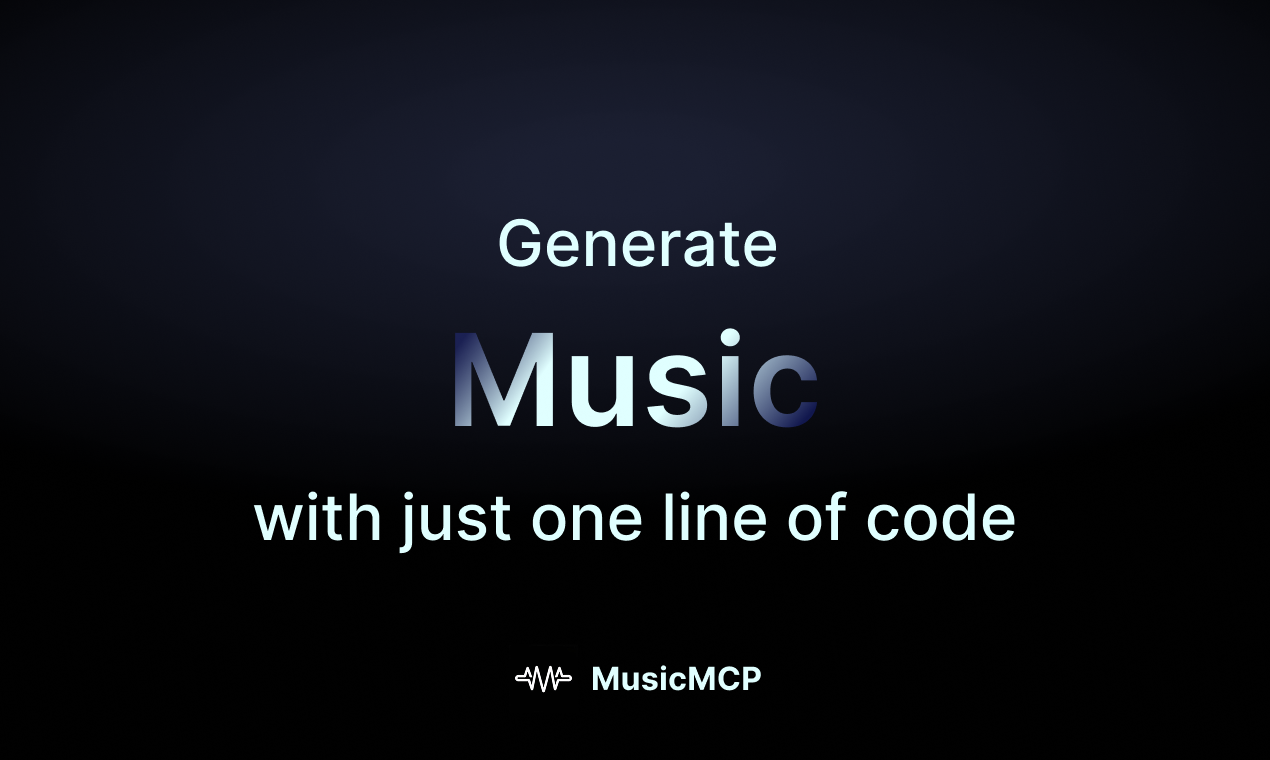 World's First AI Music MCP screenshot 3