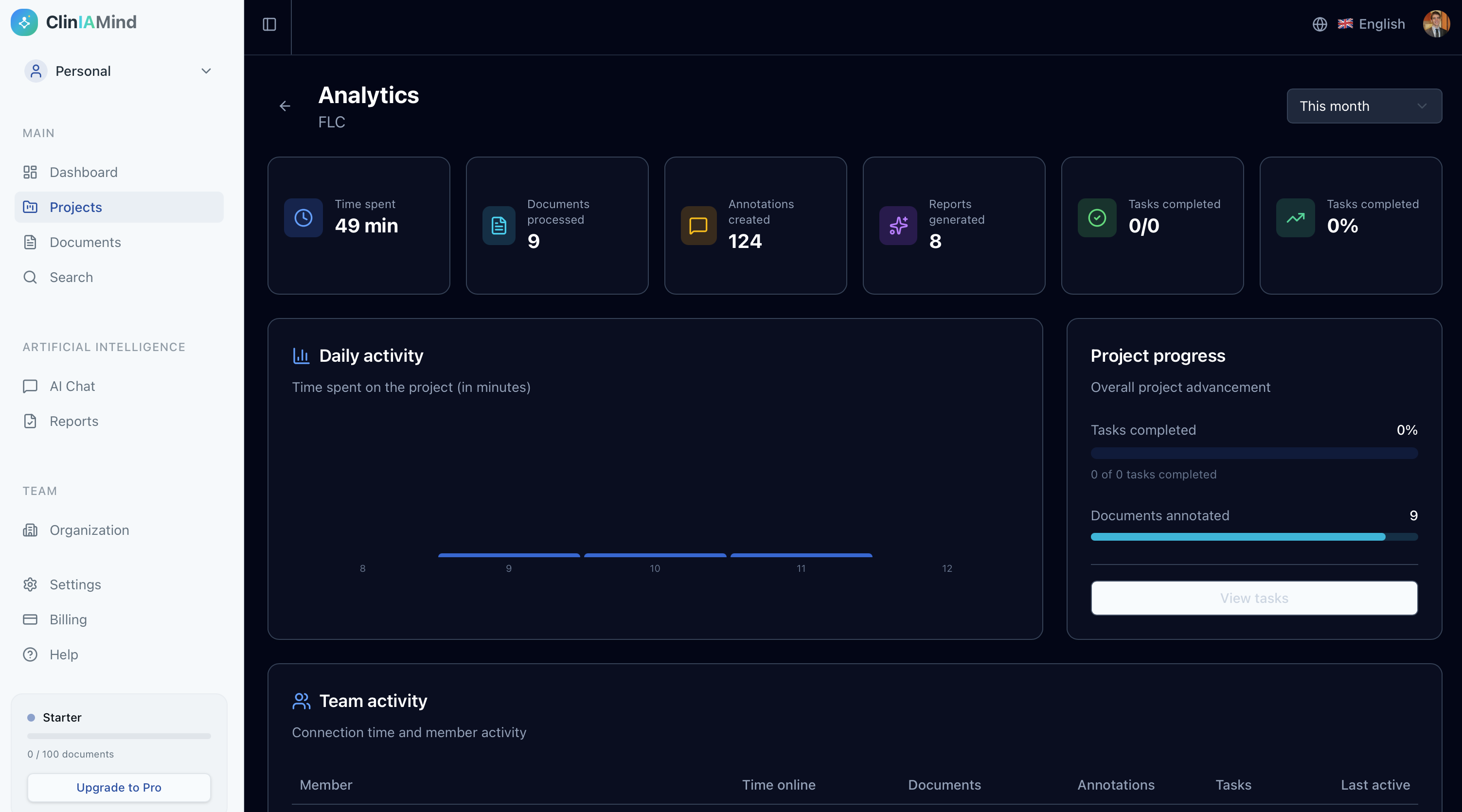 ClinIAMind screenshot 3