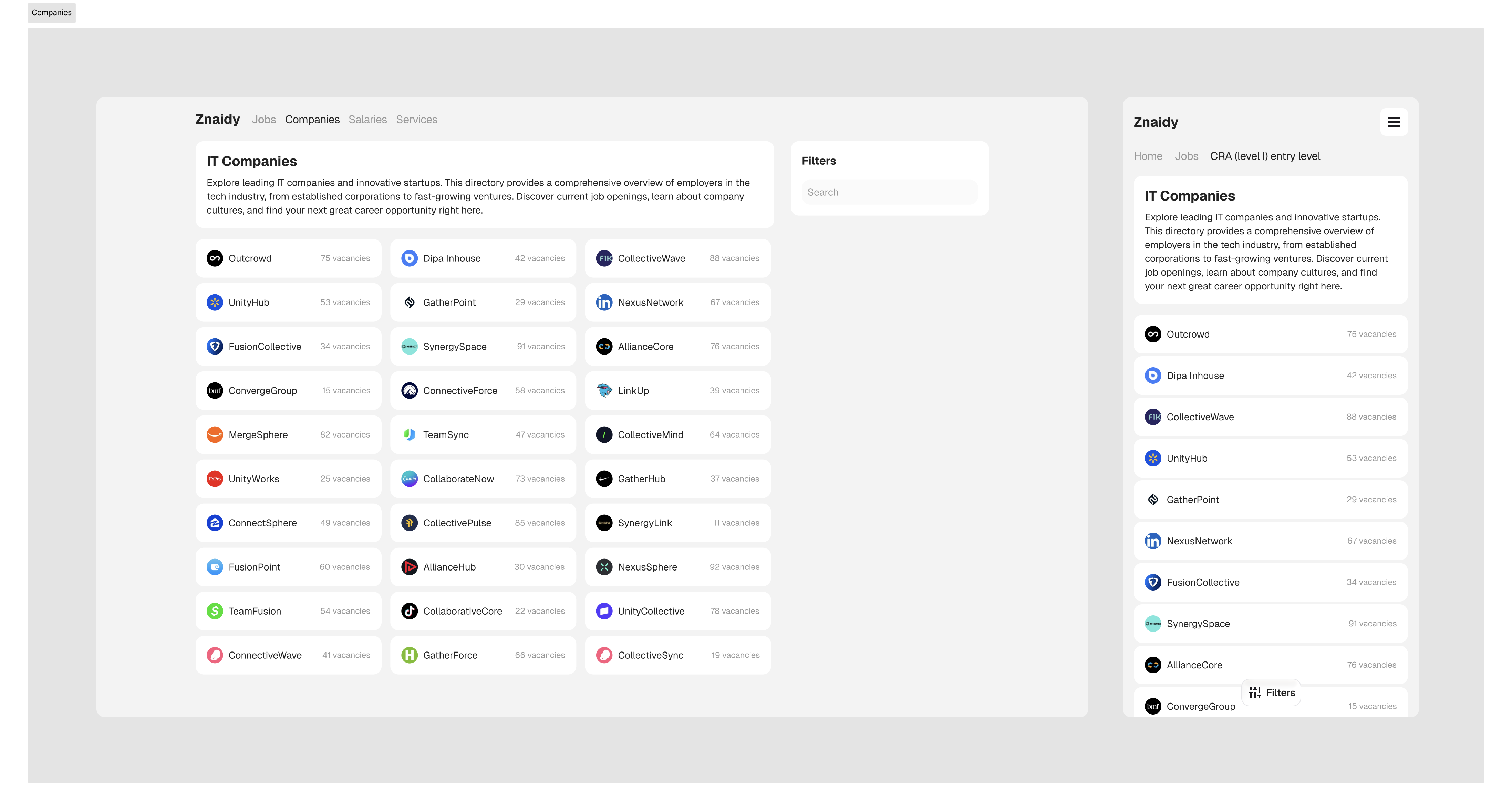 Znaidy - AI-powered IT job aggregator screenshot 3