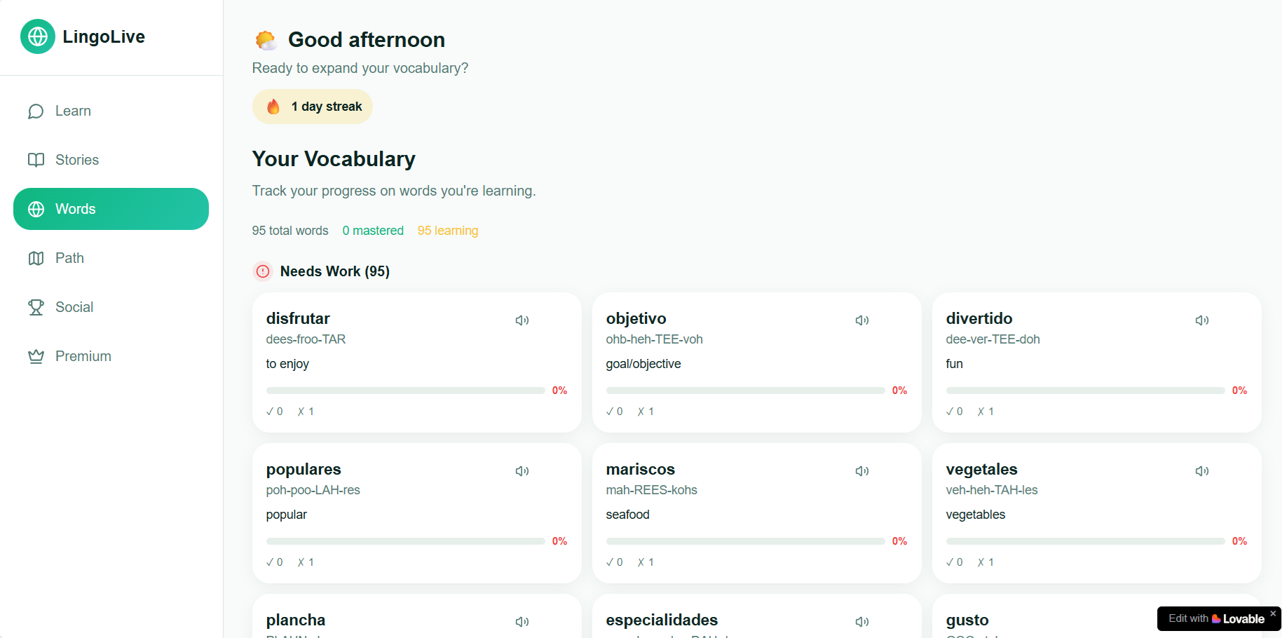 LingoLive screenshot 3