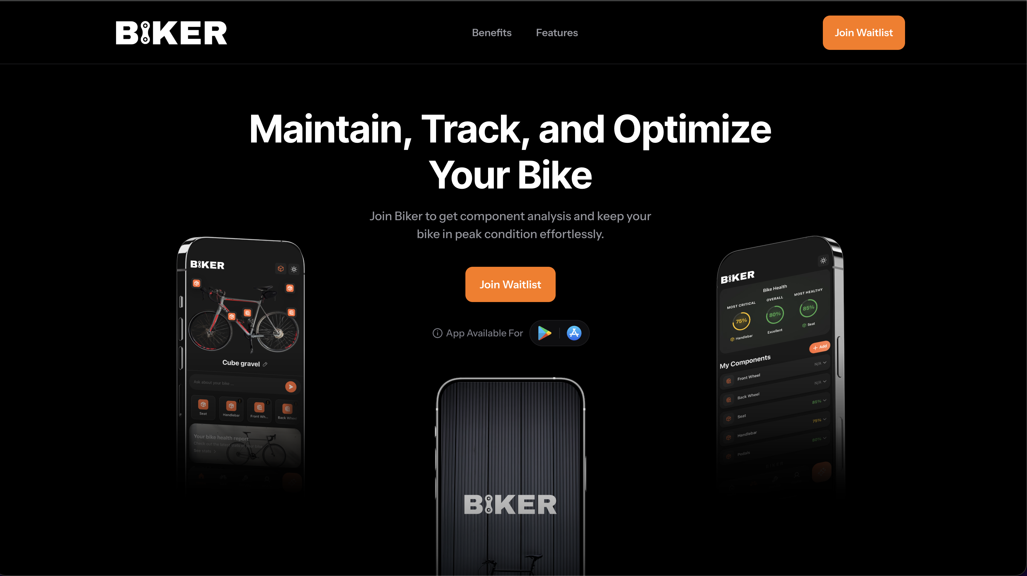 Biker: Track, Maintain, Repair screenshot 1
