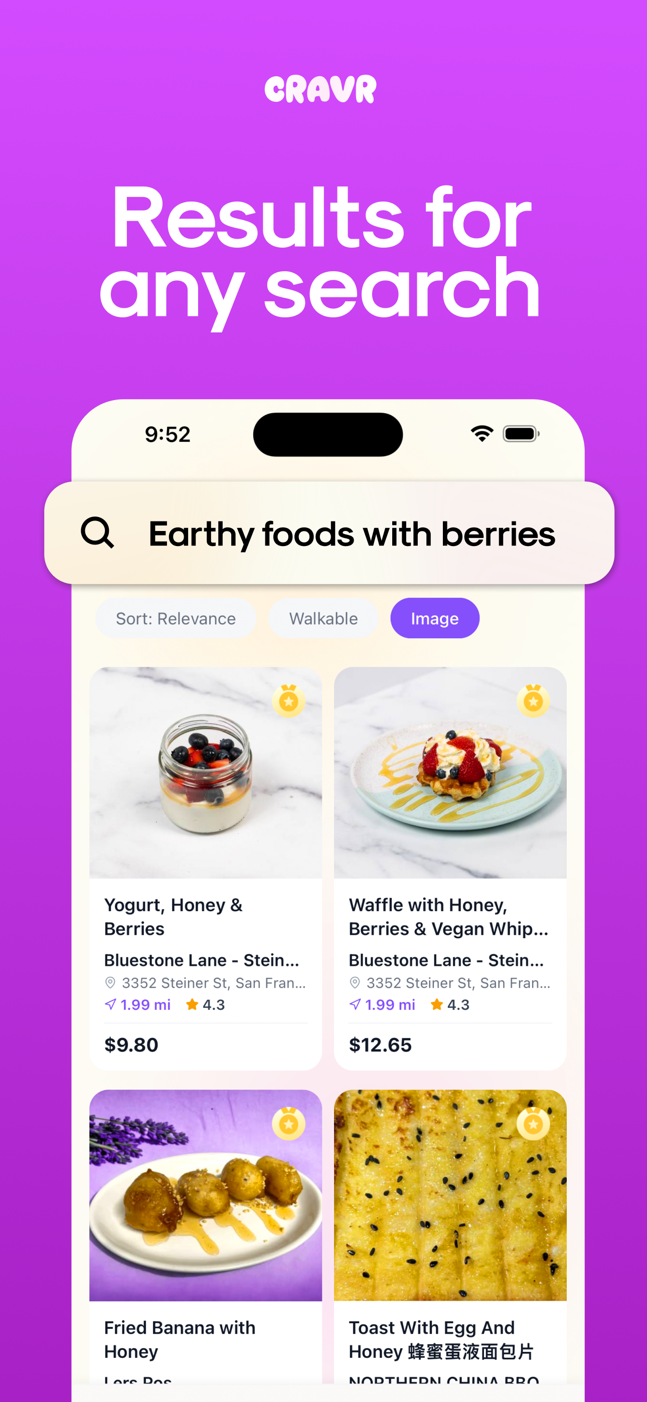 Cravr screenshot 2