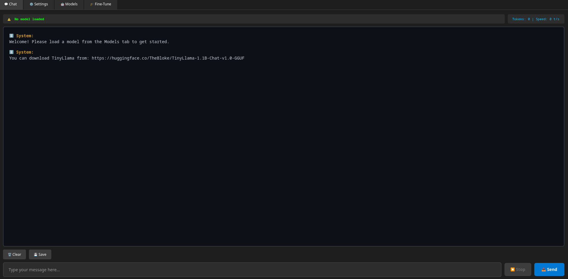 RunMyModel.org screenshot 1