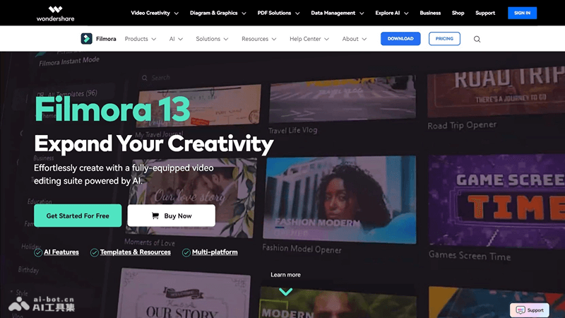 Filmora screenshot 1