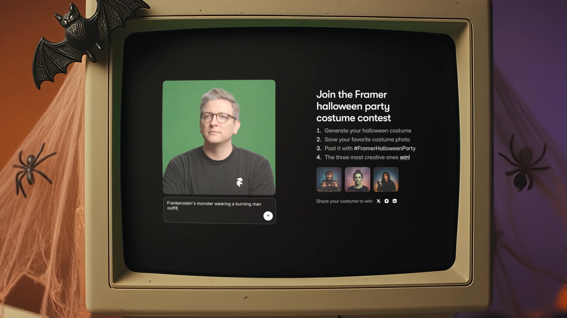 Halloween AI Photo Booth screenshot 1