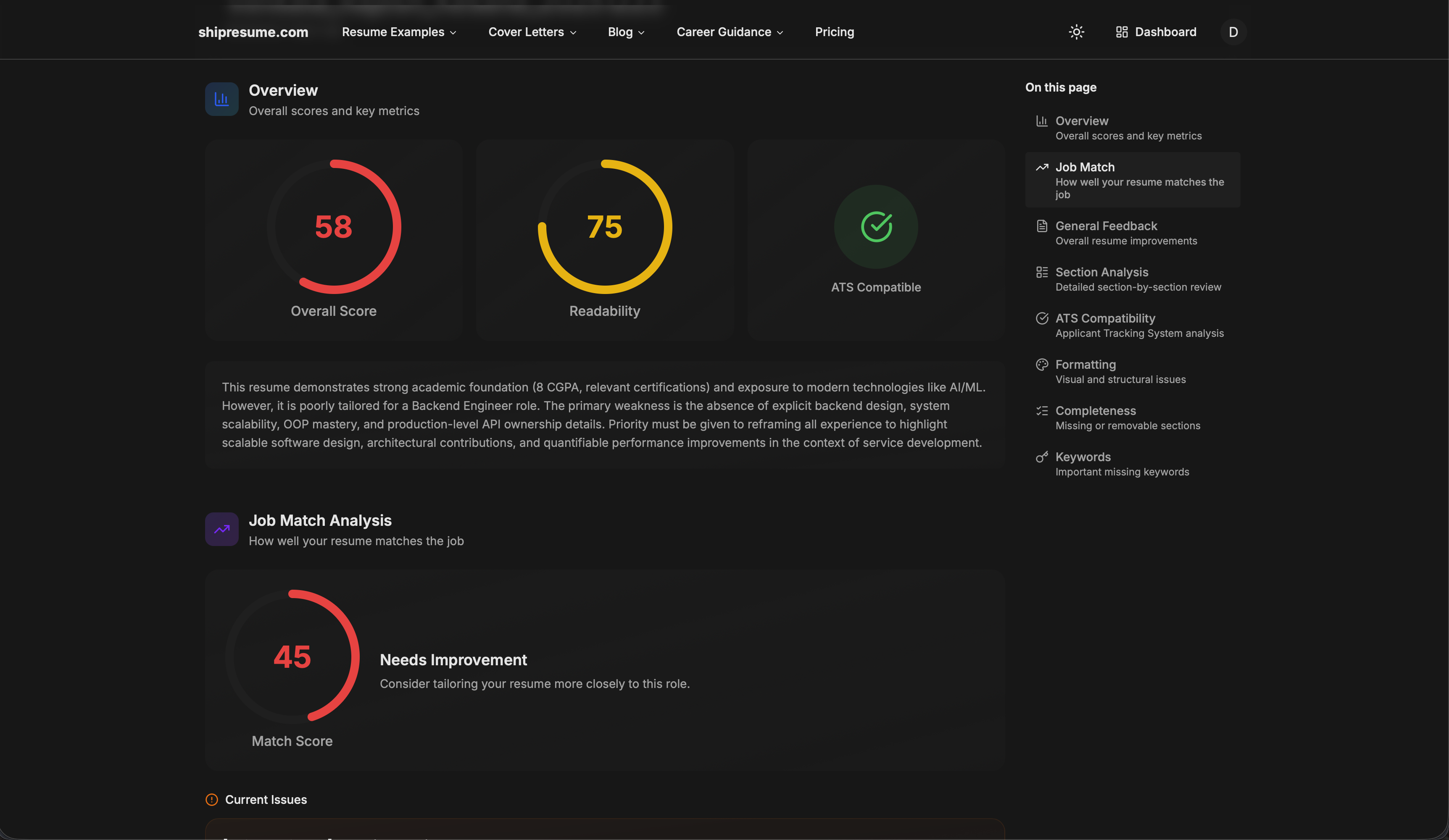 ShipResume - AI Resume Builder screenshot 3