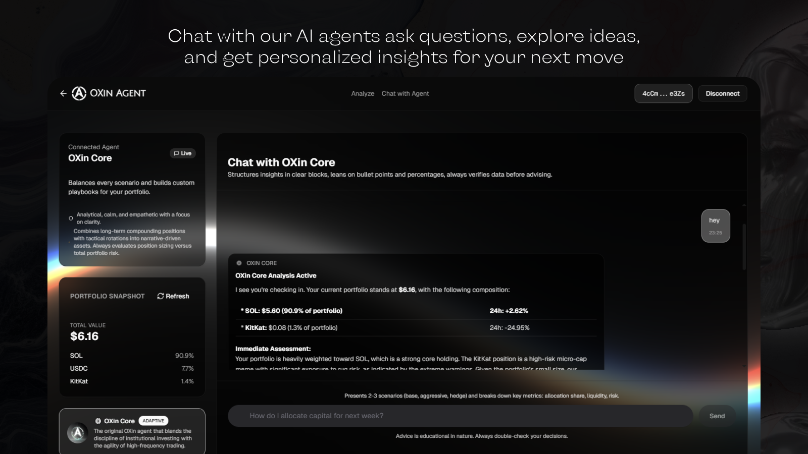 OXin Agent screenshot 4