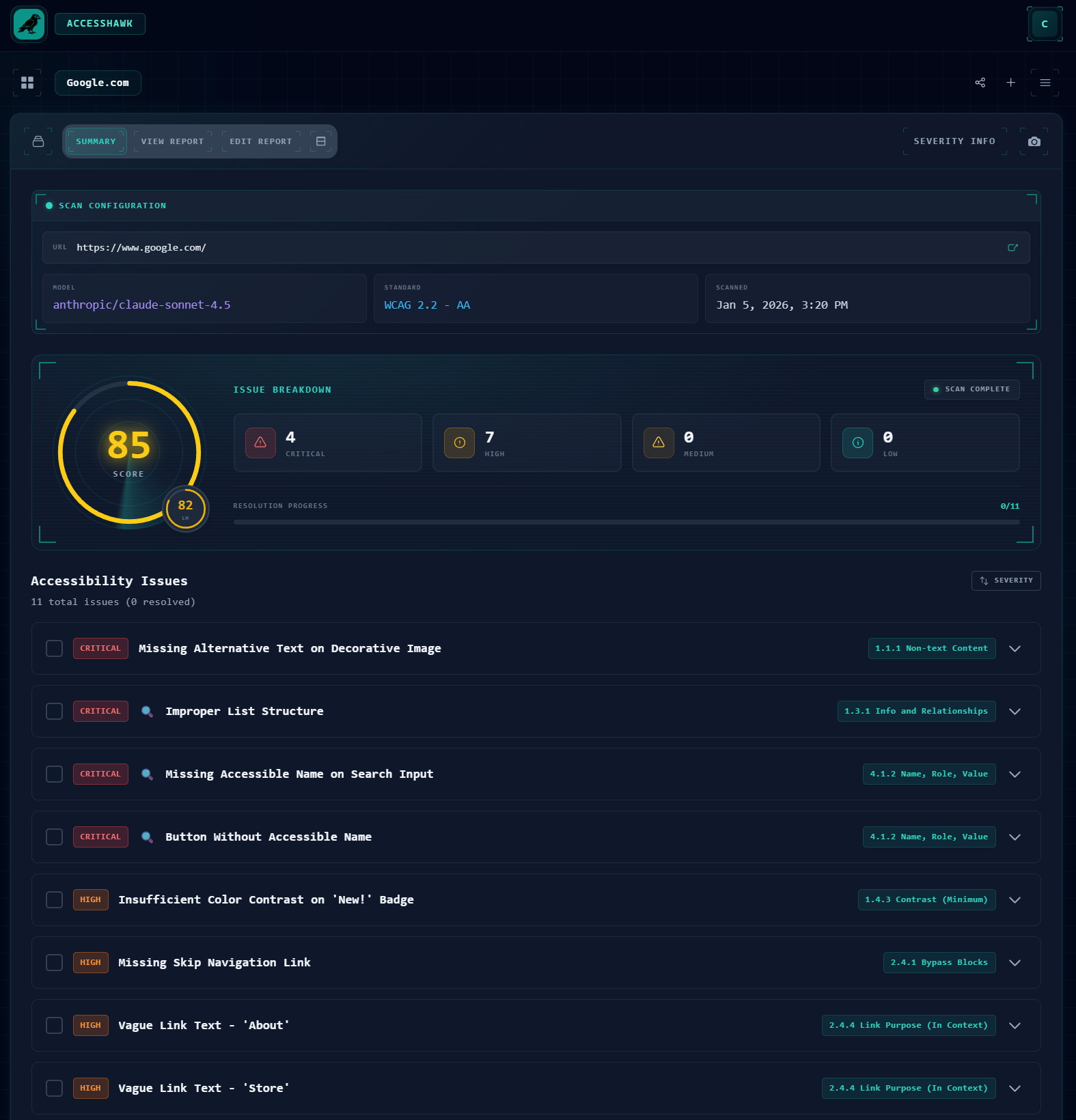 AccessHawk screenshot 4