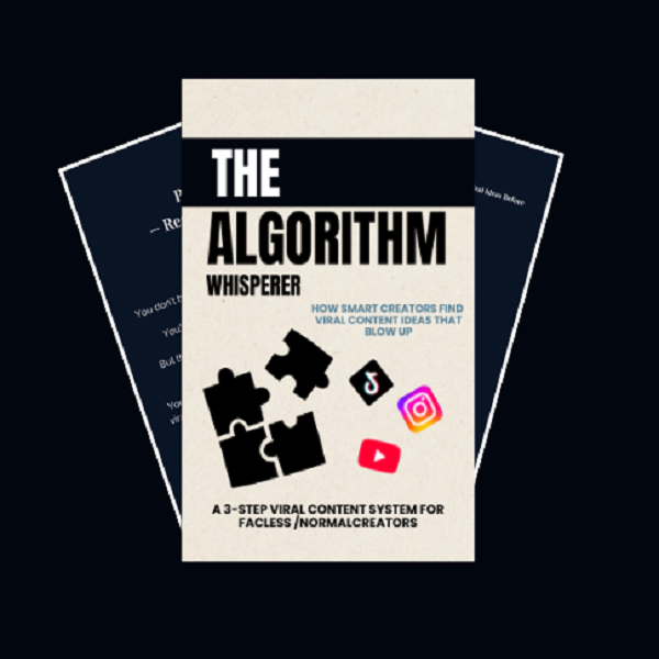 How to Take Control Over Algorithm screenshot 1