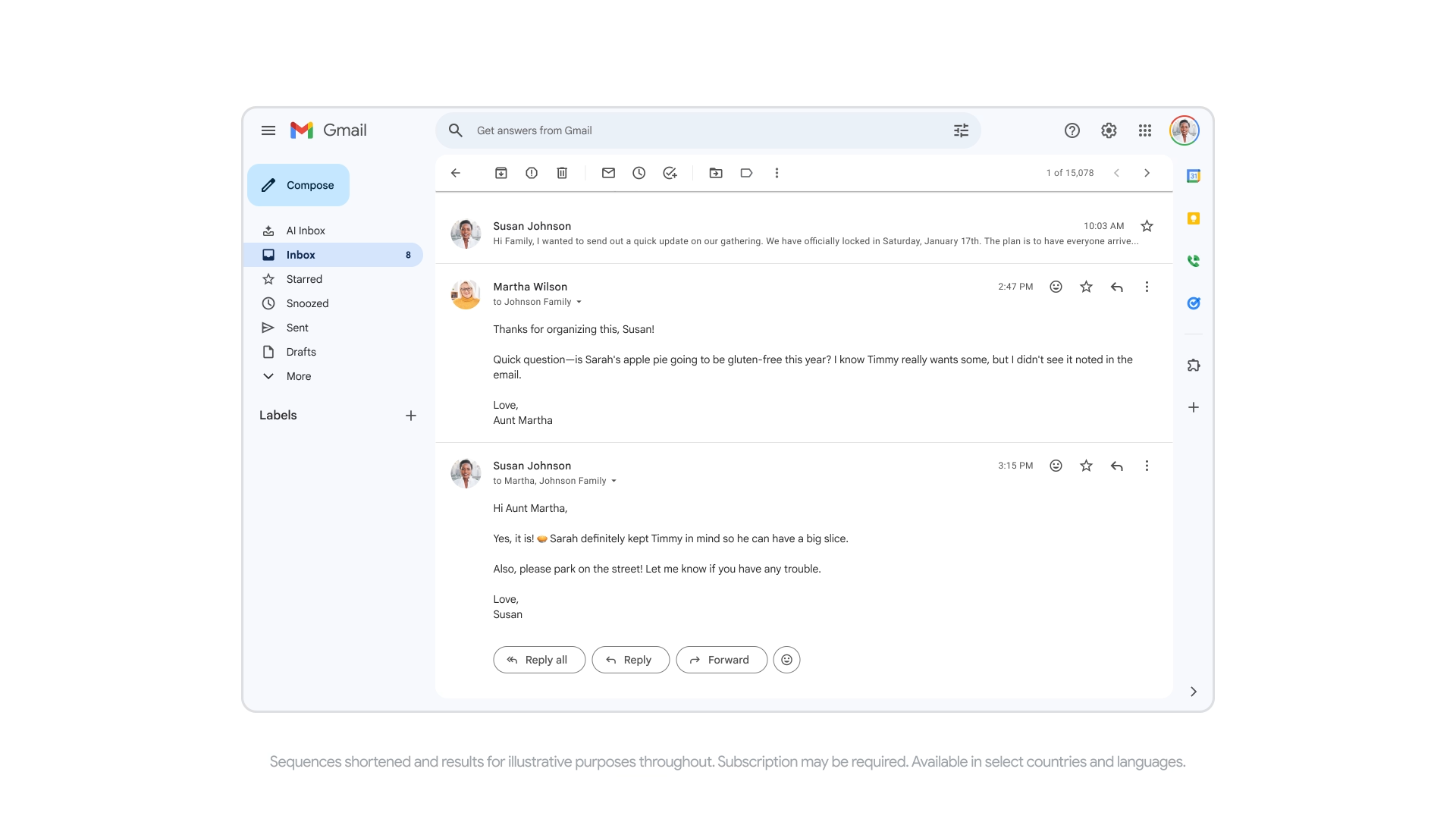 Gmail in the Gemini Era screenshot 3
