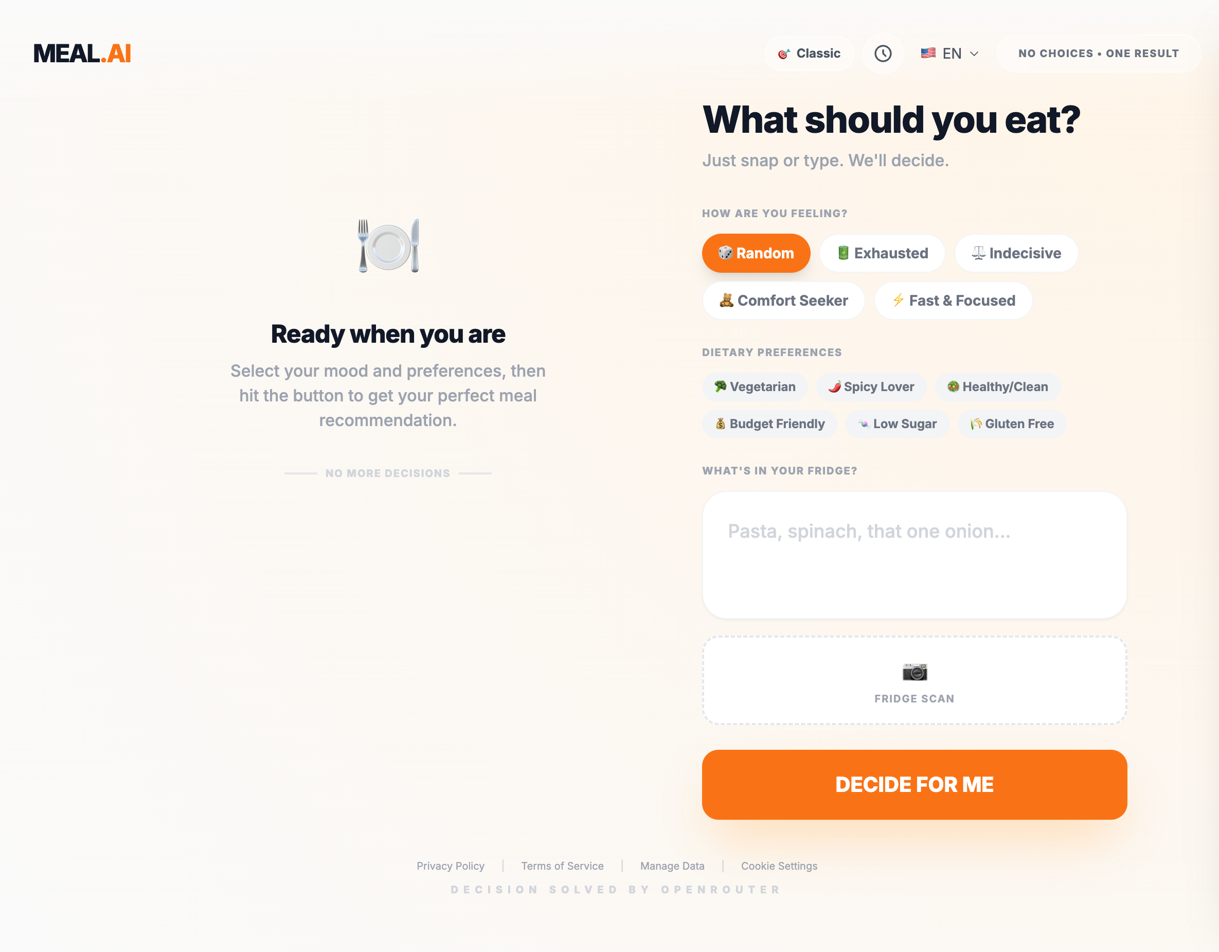 MEAL.AI screenshot 2