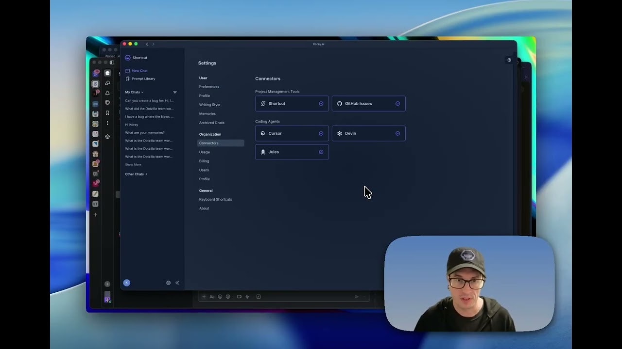 Korey Coding Agent Handoffs screenshot 5