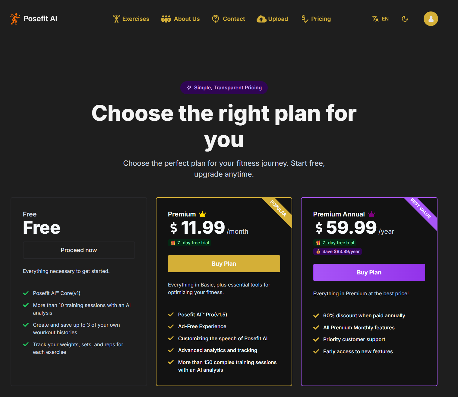 Posefit AI screenshot 4