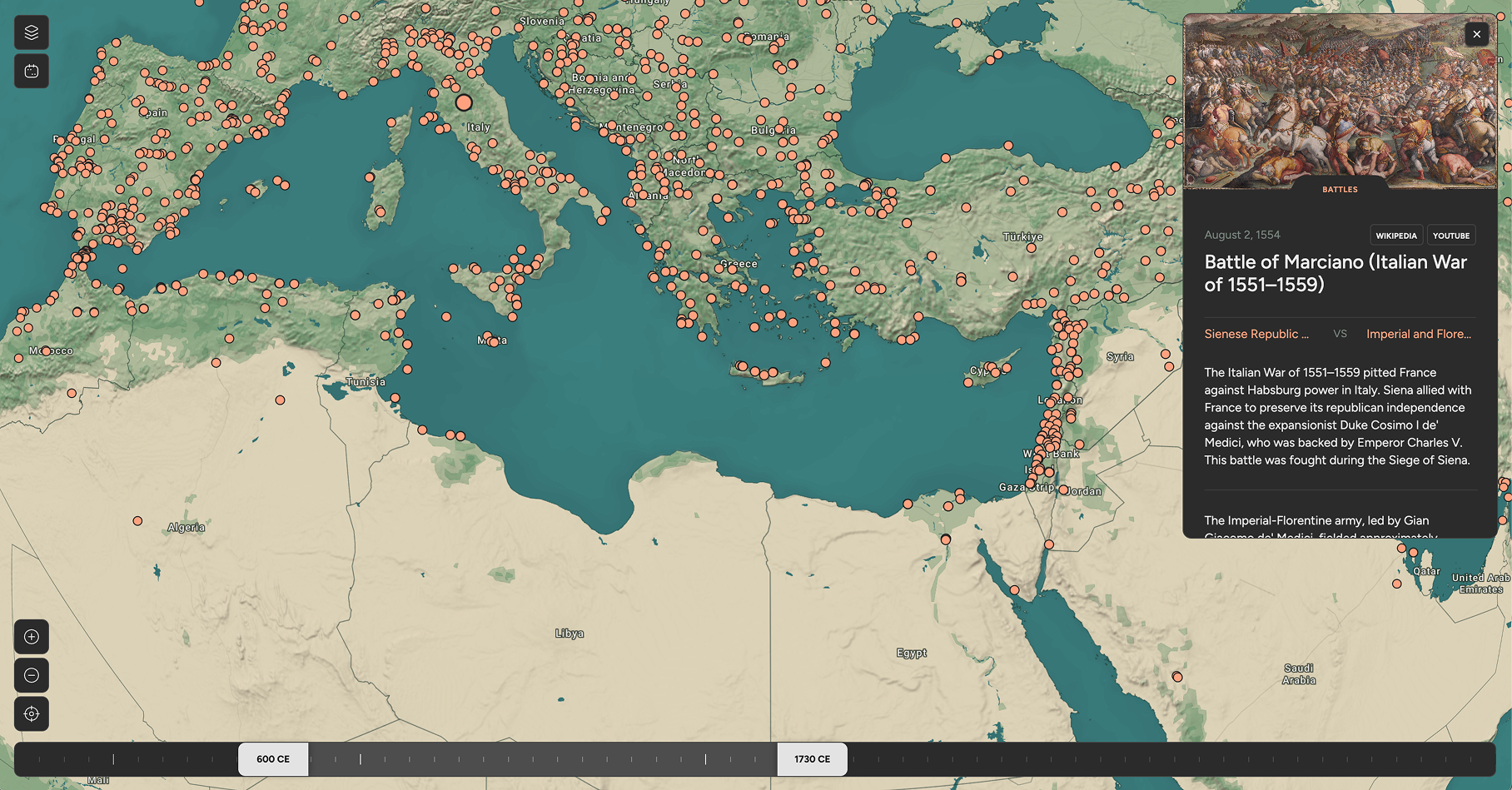 Globe of History screenshot 2