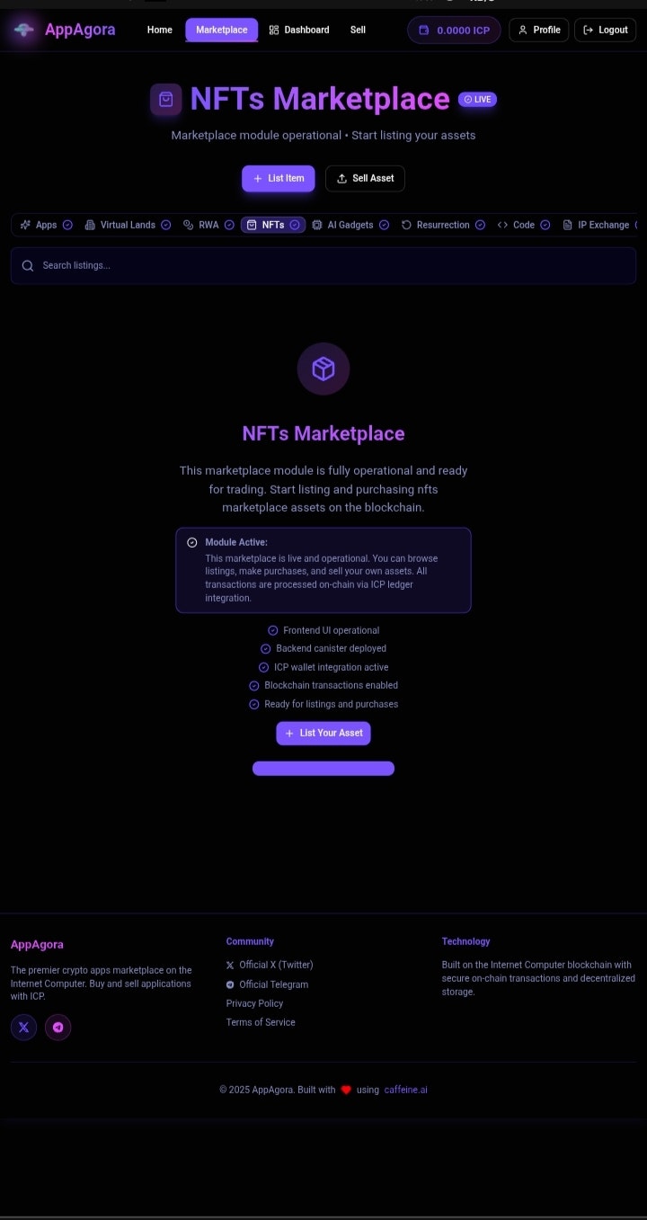 AppAgora Crypto Super Apps Marketplace screenshot 3