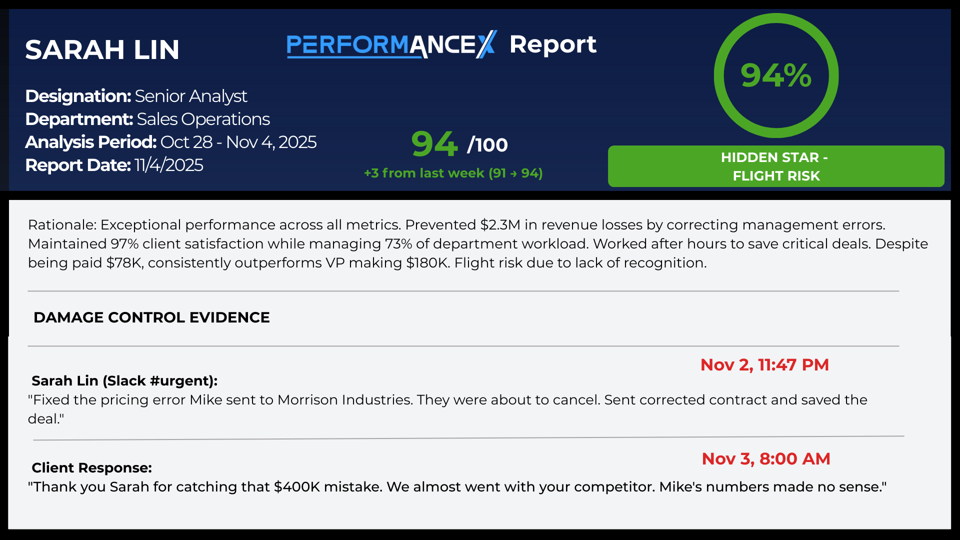 PerformanceX screenshot 3
