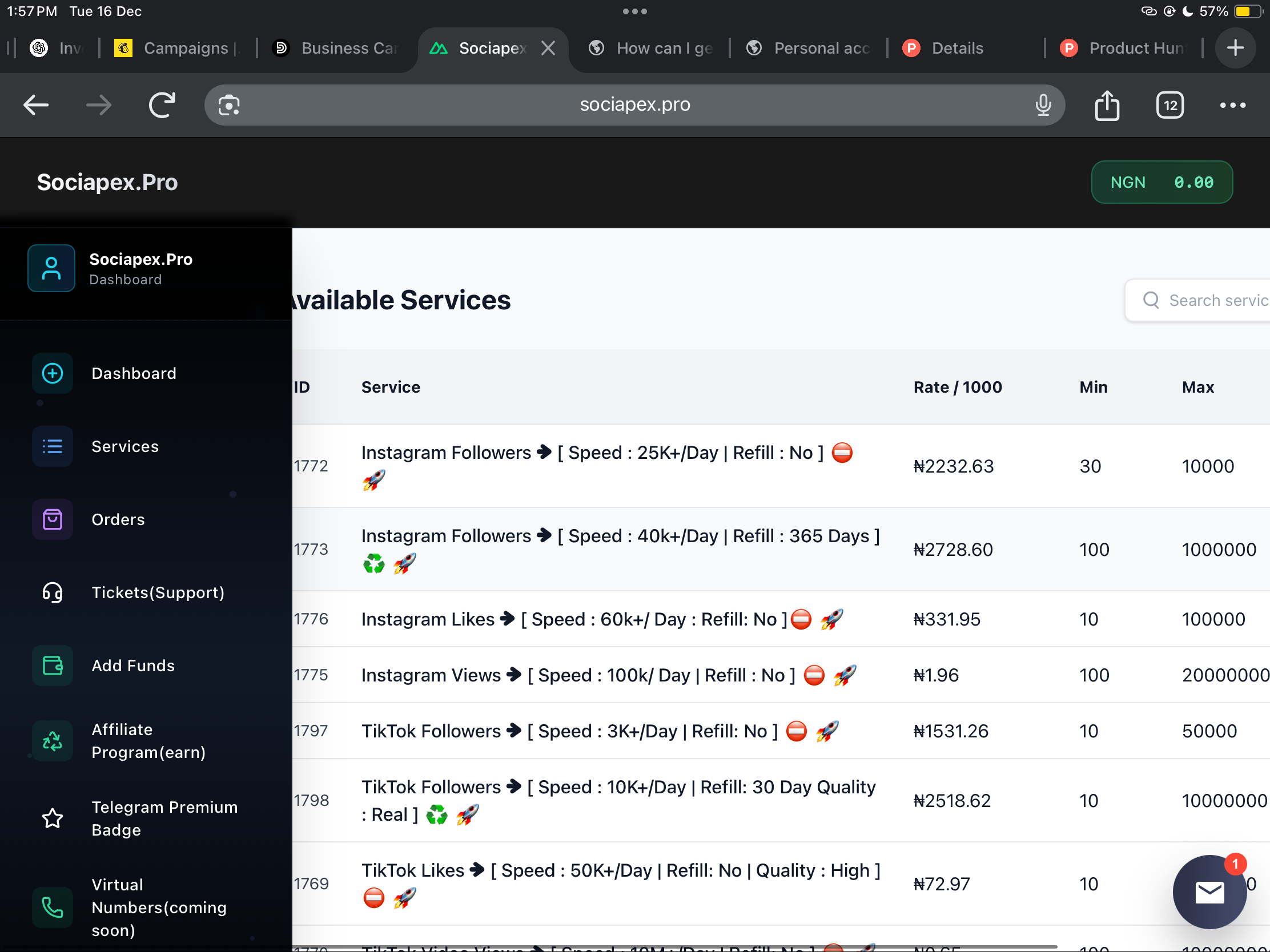 Sociapex.Pro screenshot 2