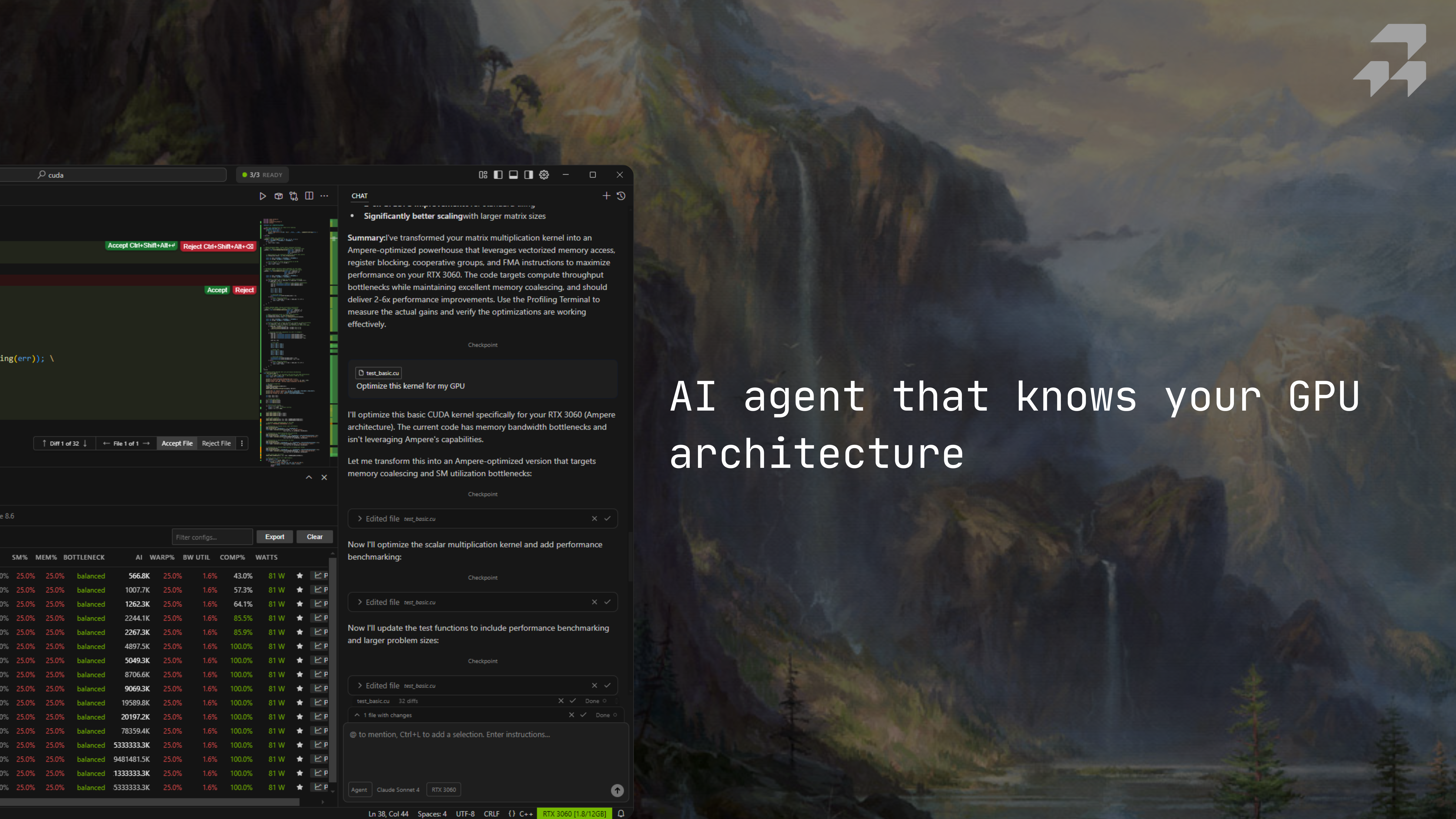 RightNow AI Code Editor screenshot 3