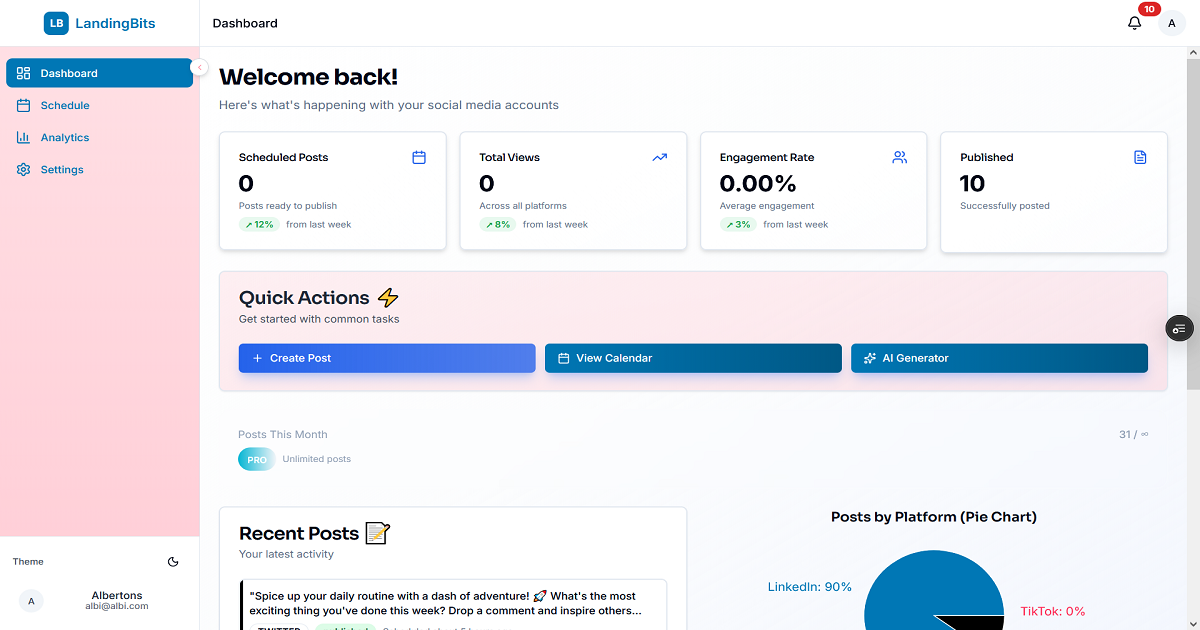 LandingBits screenshot 3