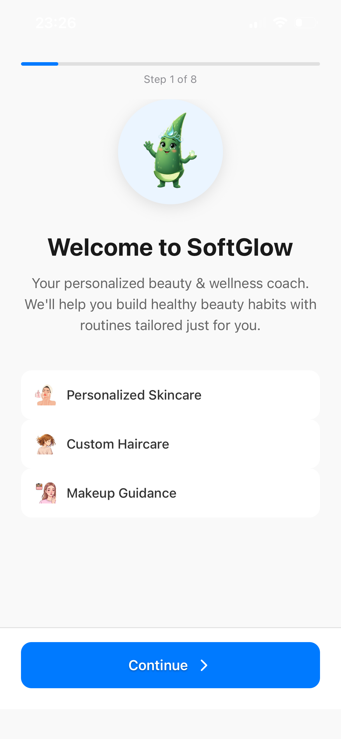 SoftGlow - beauty app screenshot 1