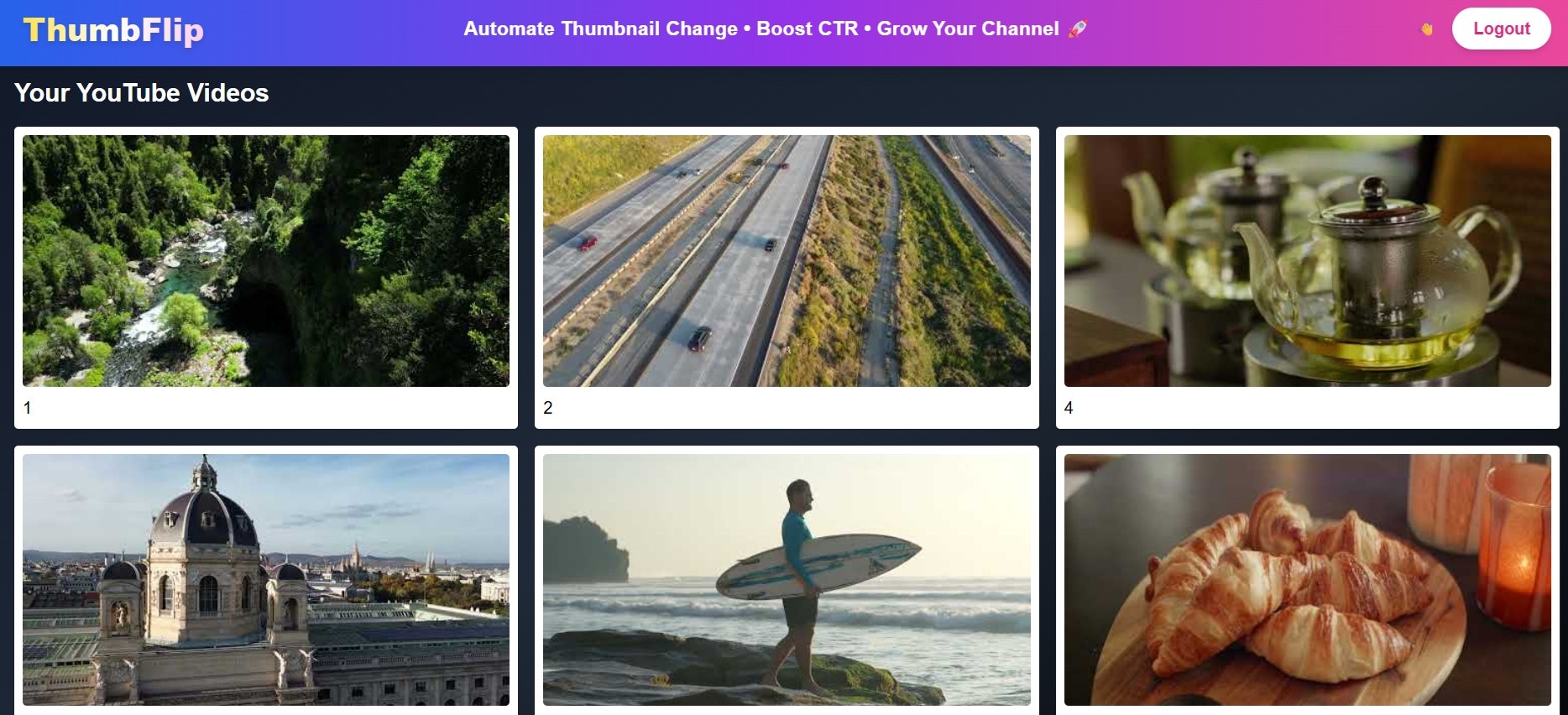 ThumbFlip screenshot 1