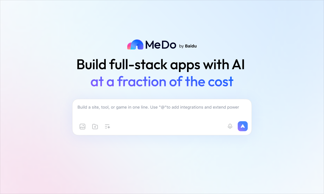 MeDo by Baidu screenshot 1