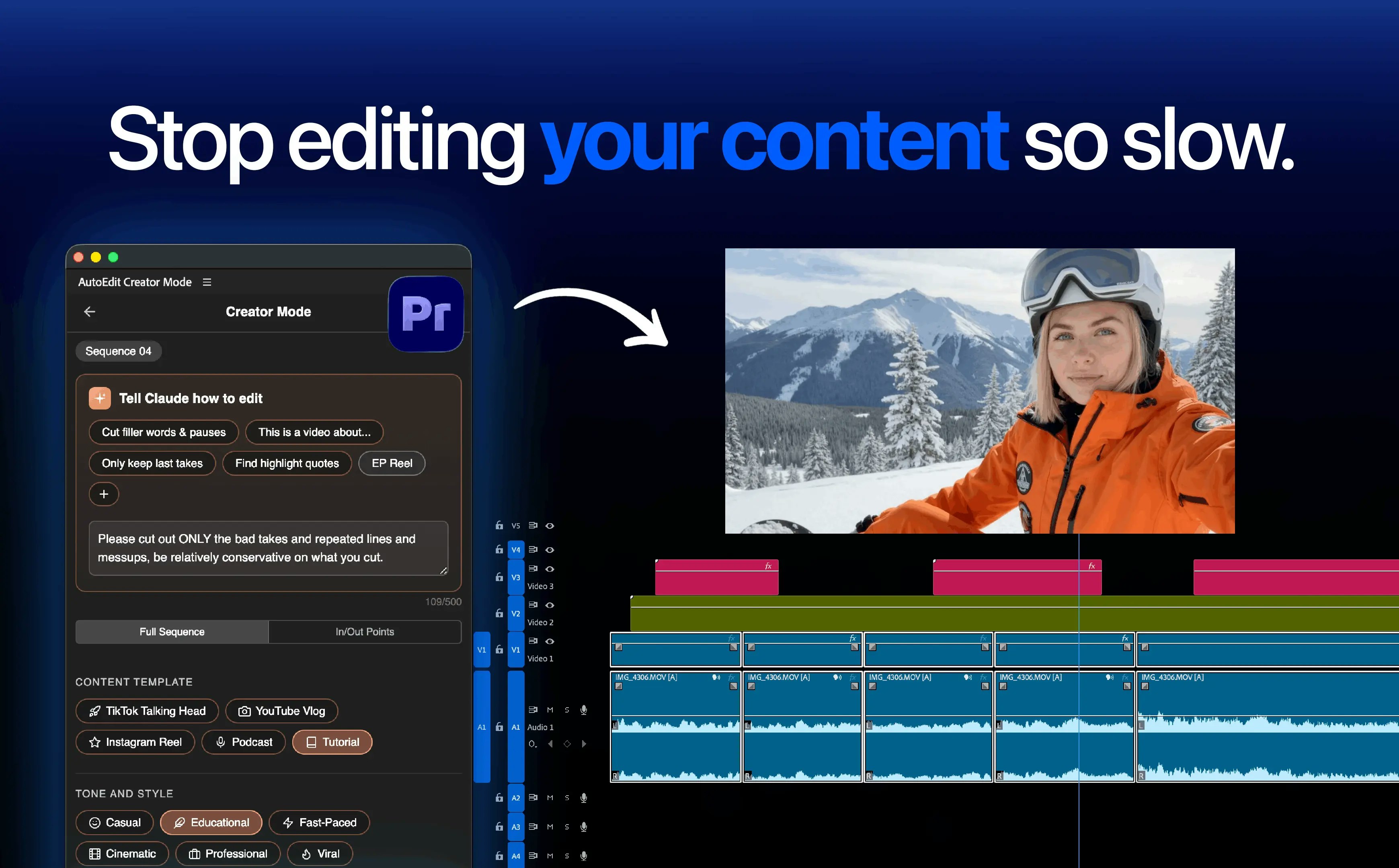 AutoEdit screenshot 2