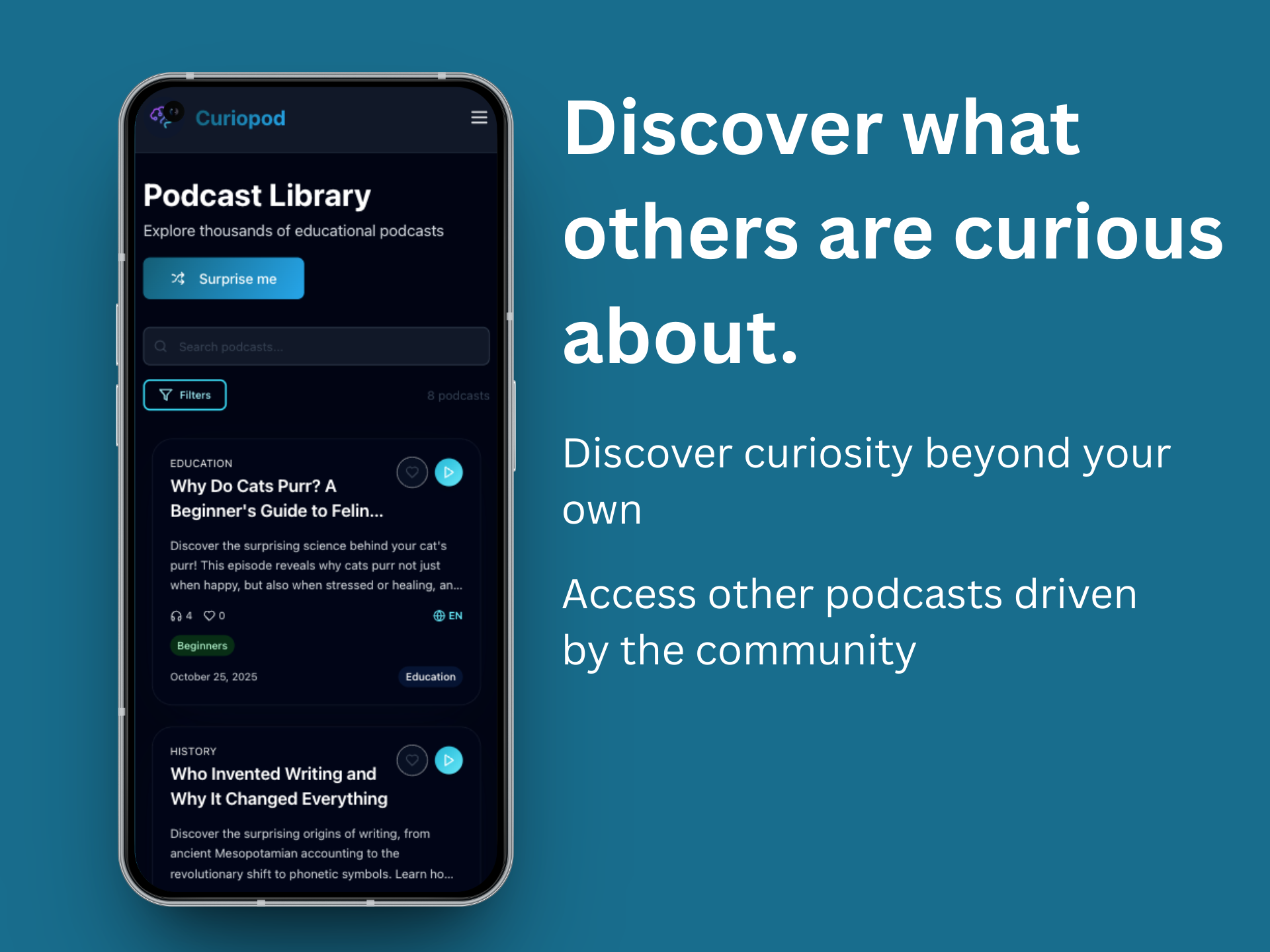 Curiopod screenshot 4