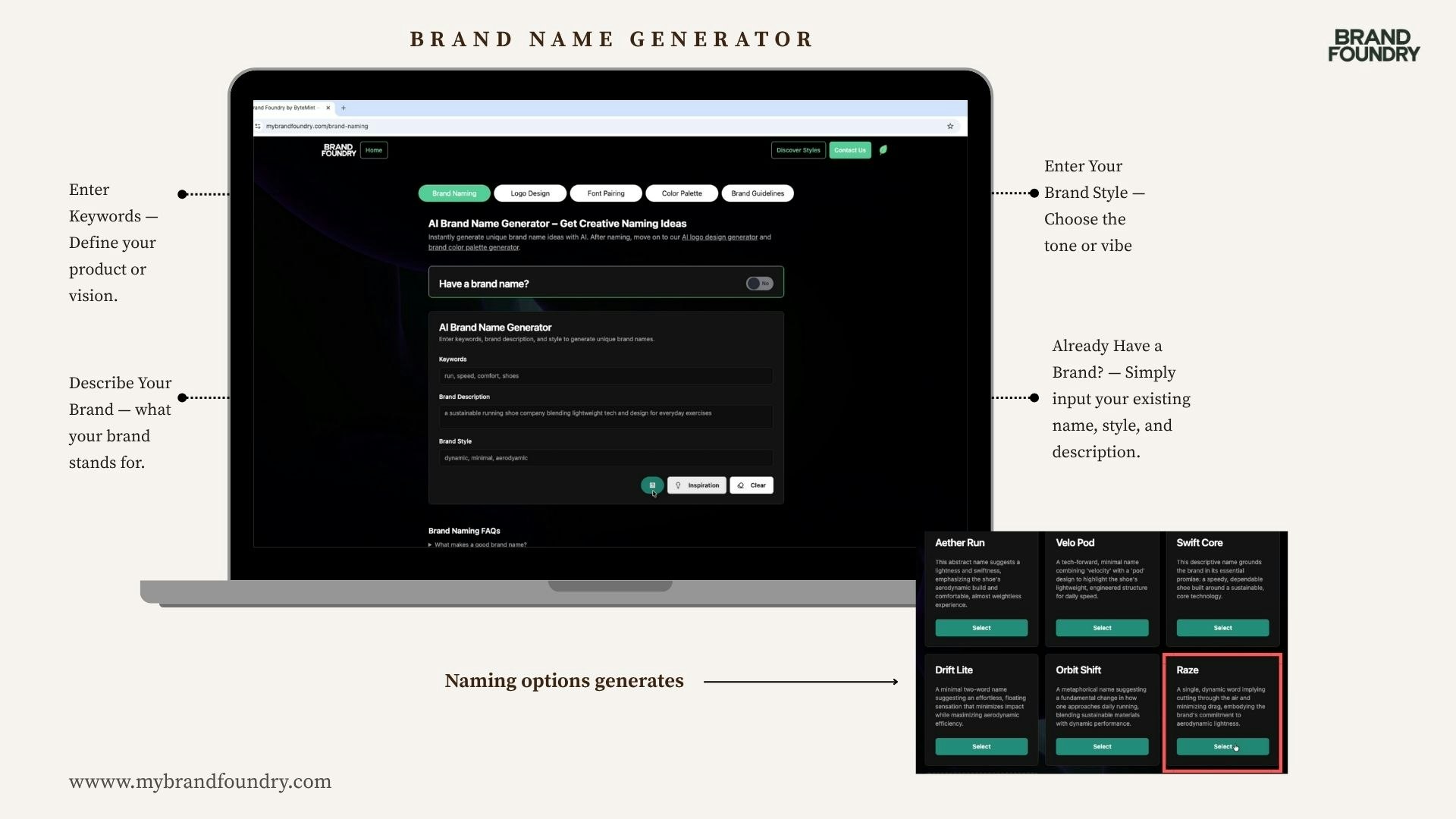 Brand Foundry by ByteMint screenshot 3