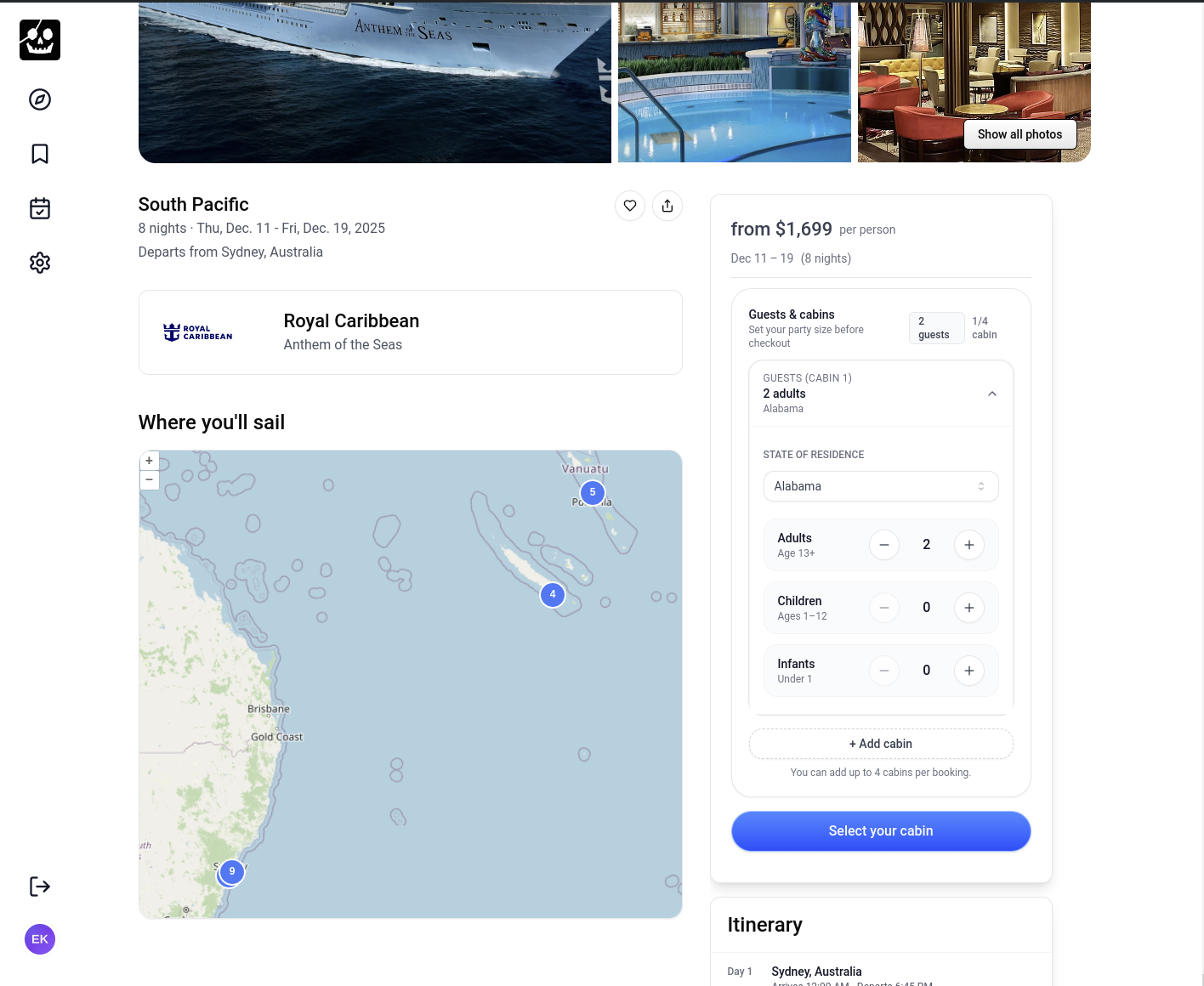 Cruise Pirate screenshot 2
