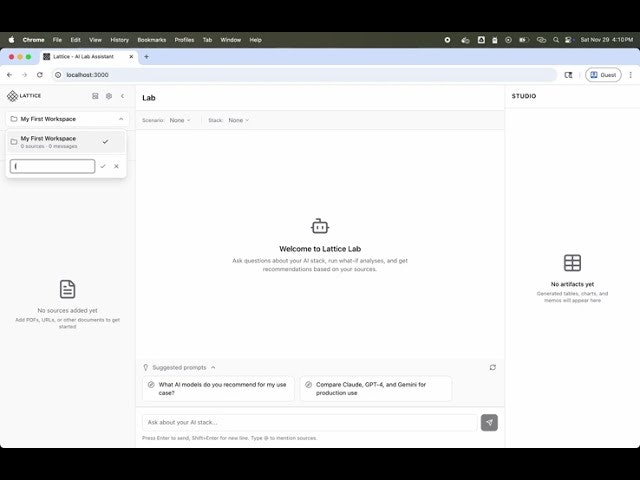 Lattice screenshot 1